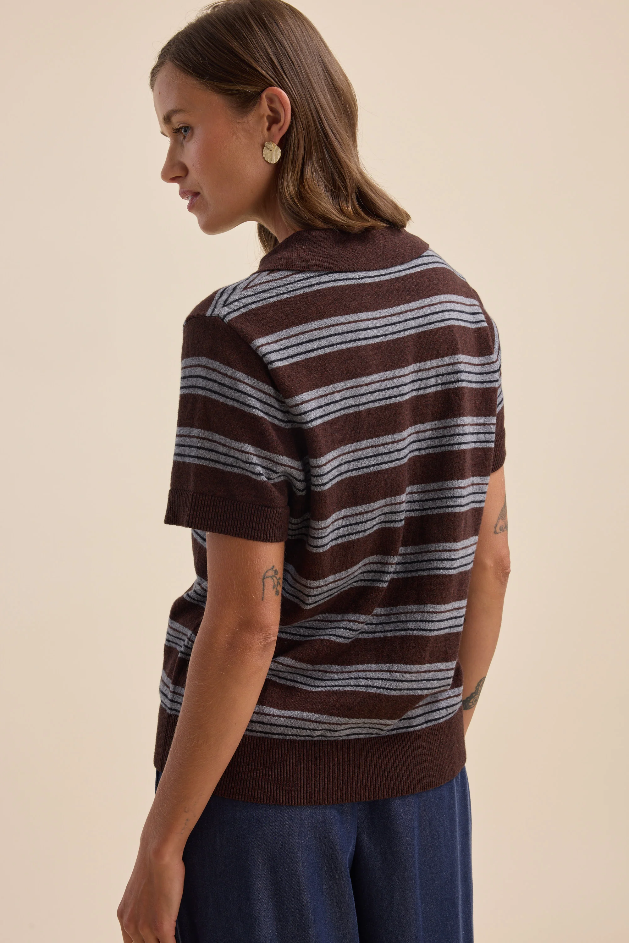 Elementary Cotton Cashmere Henley - Image 6