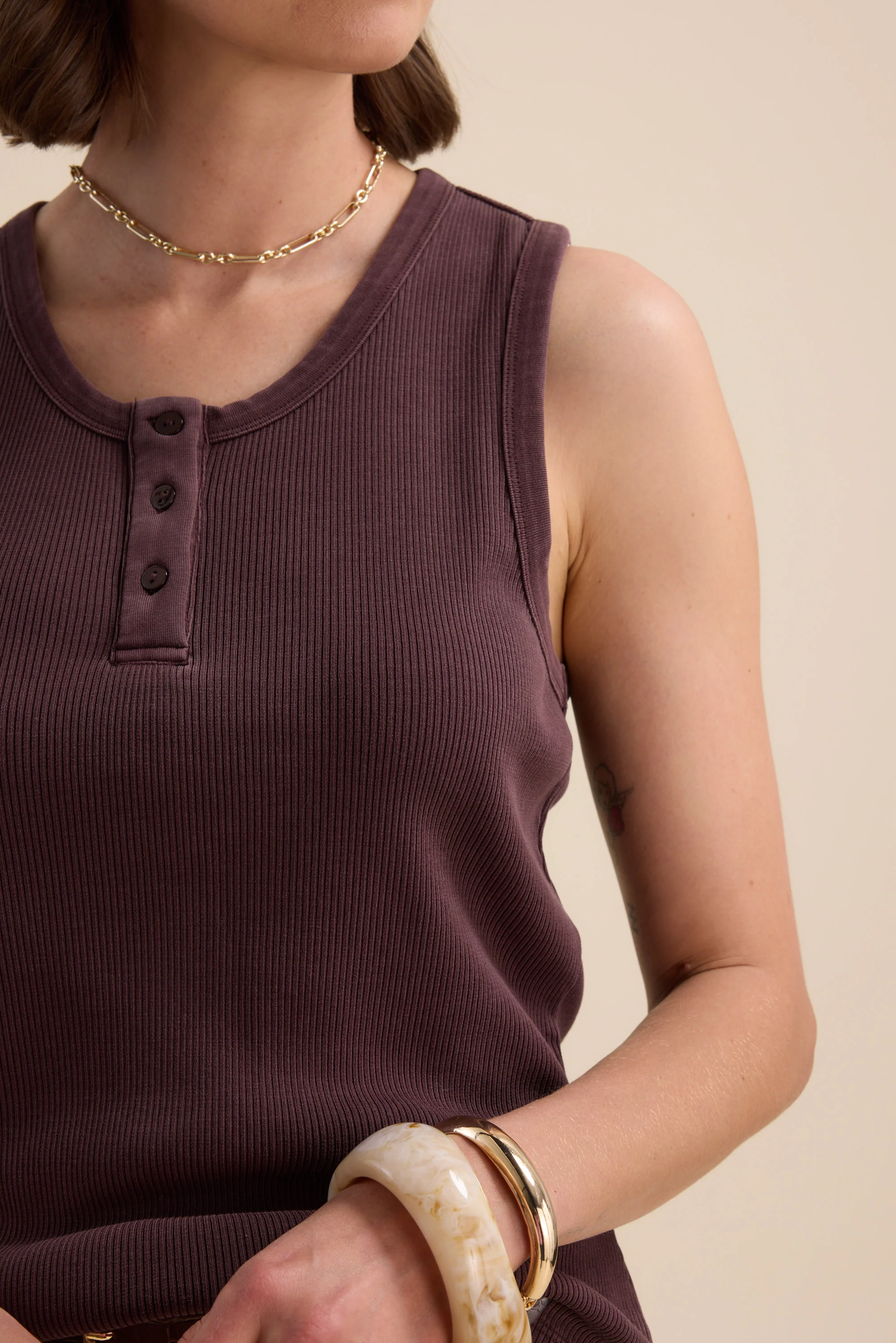 Elementary Henley Tank - Image 5