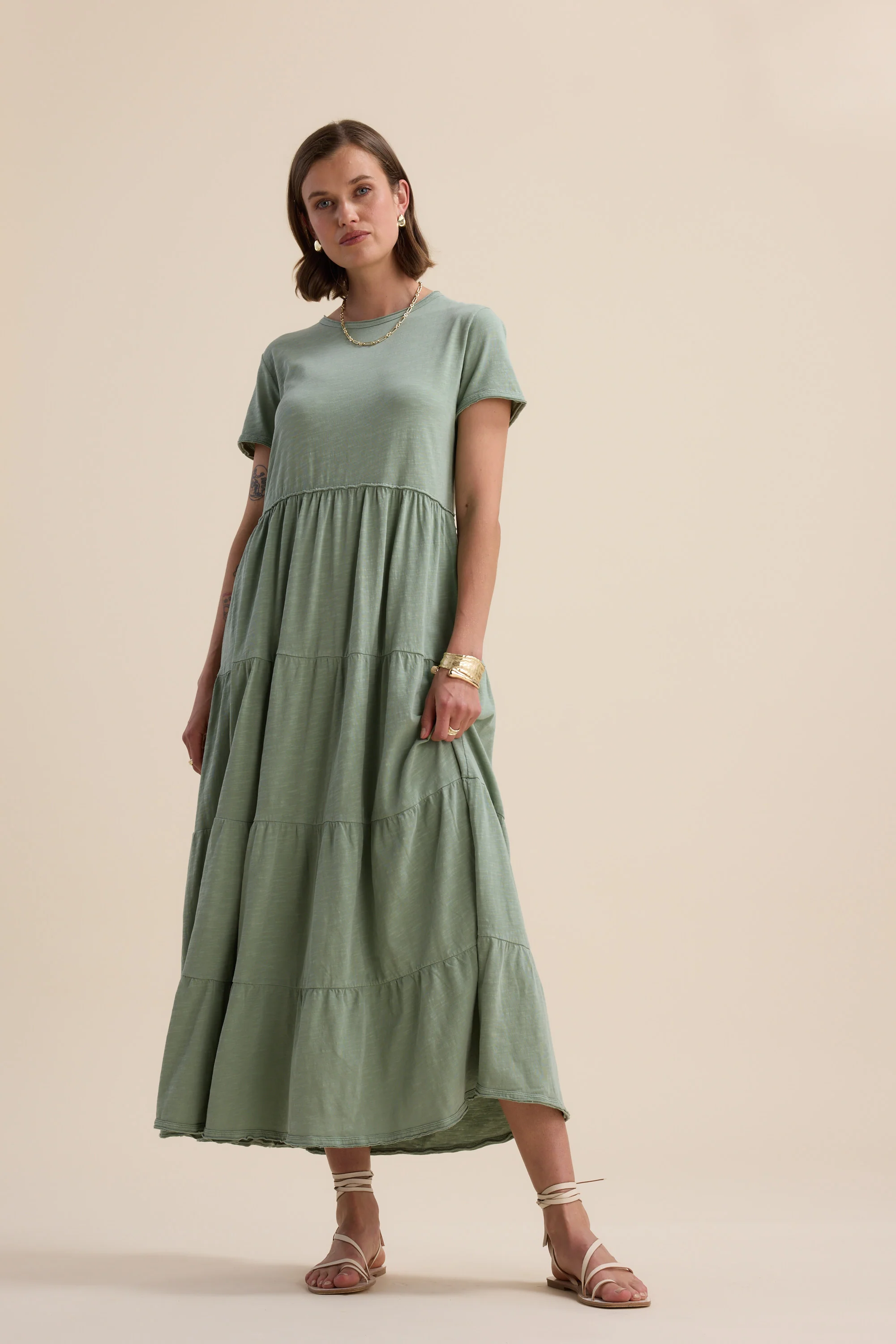 Elementary Jersey Tiered Dress - Image 4