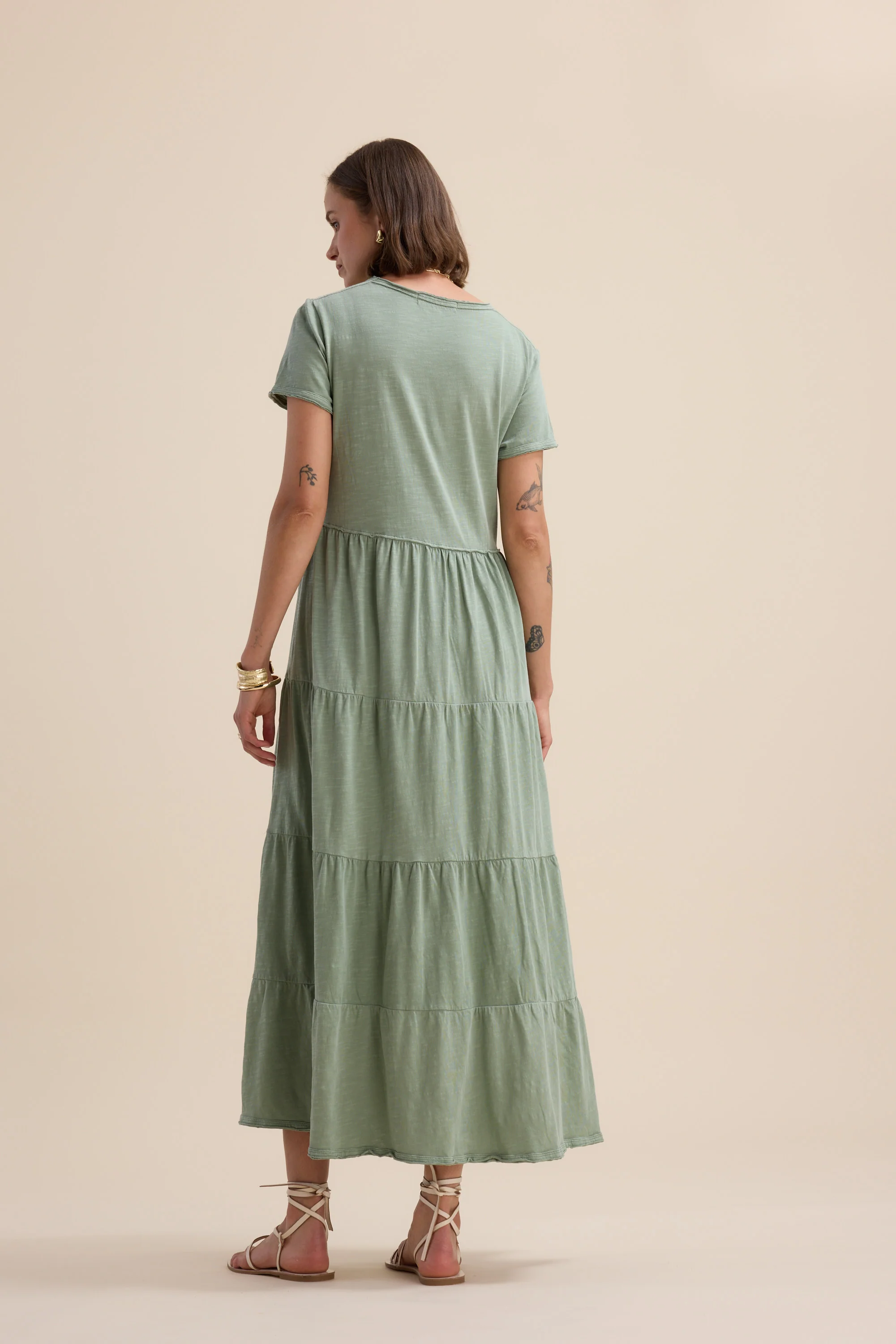 Elementary Jersey Tiered Dress - Image 6