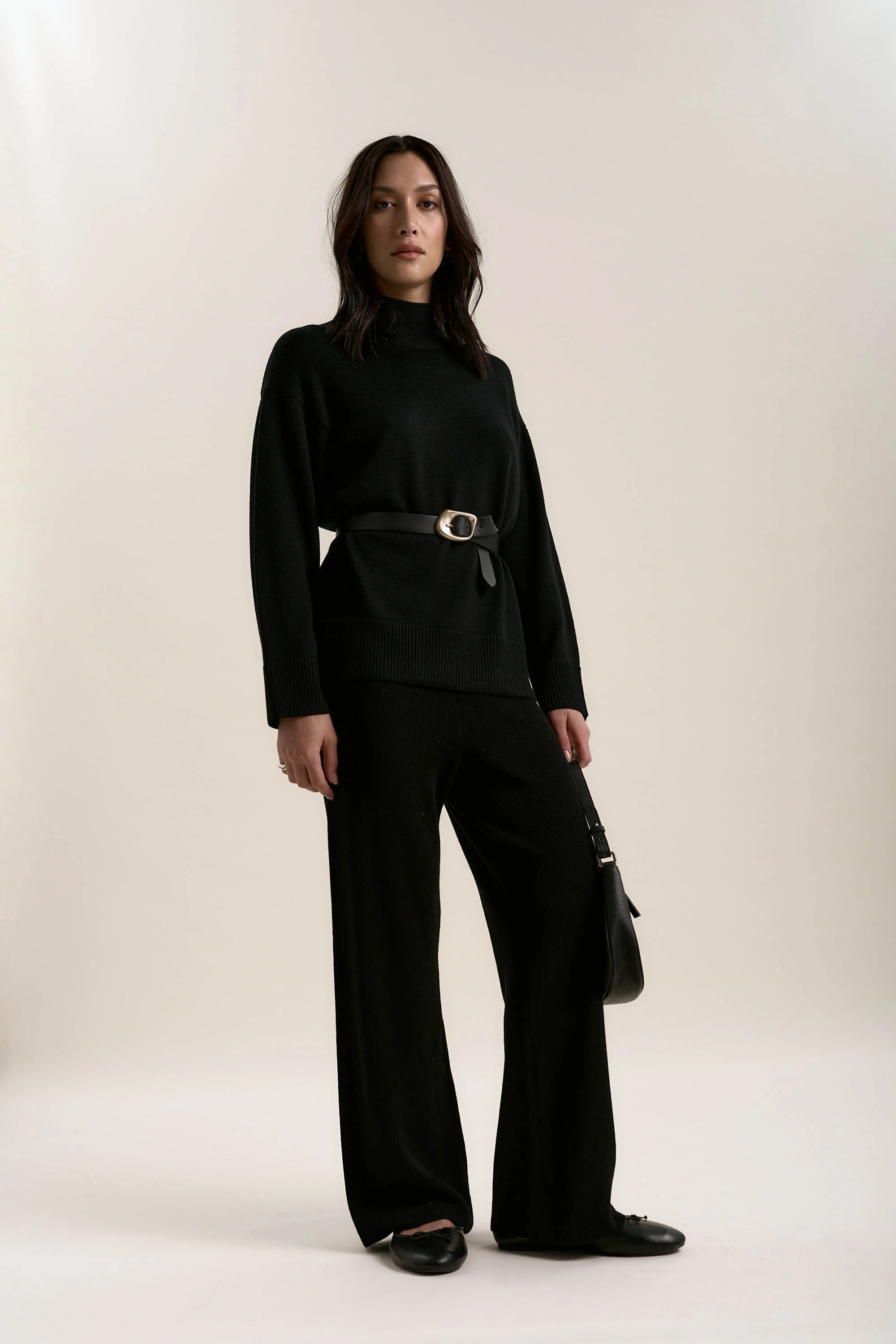 Elementary Knitted Funnel Neck - Image 4