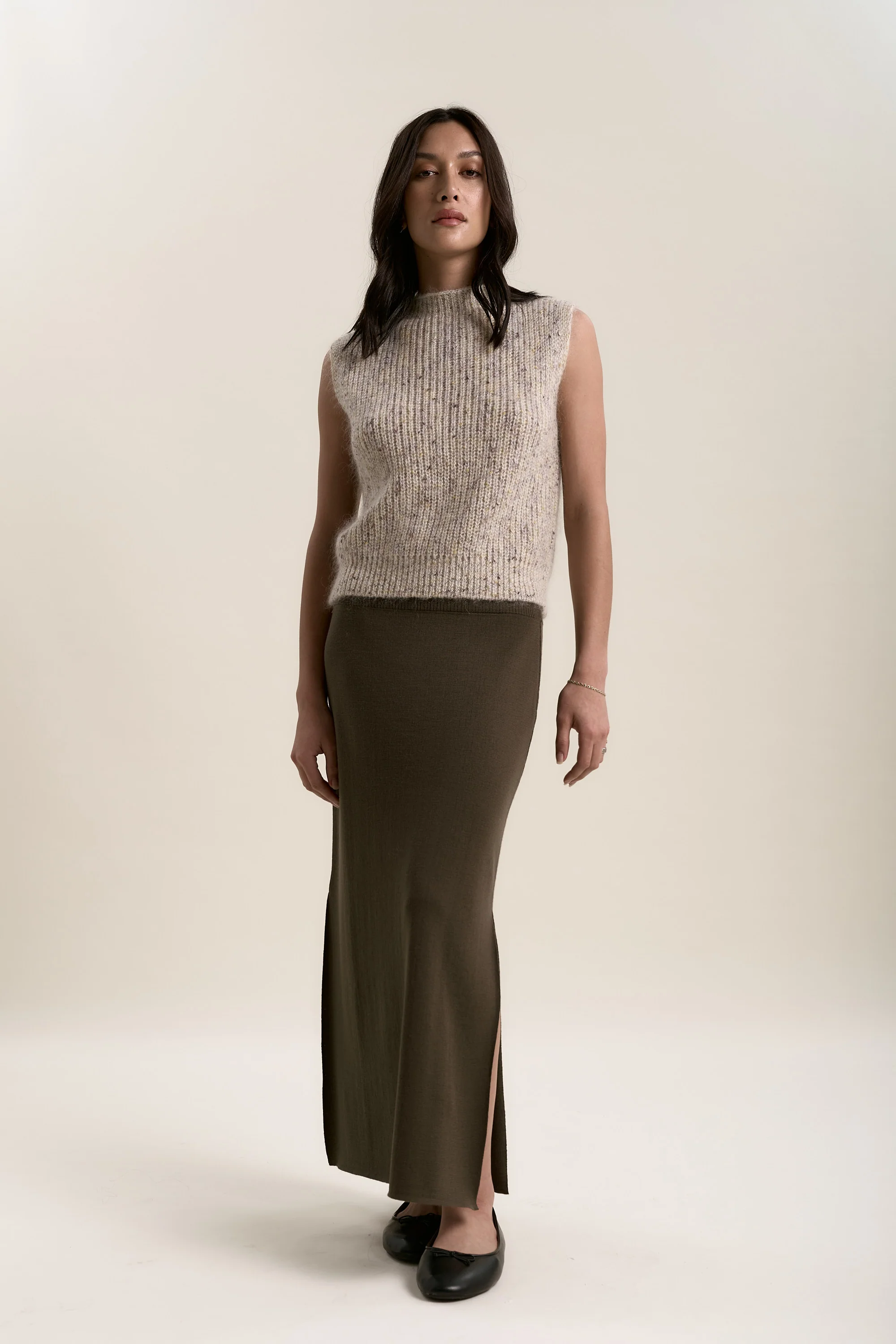Elementary Knitted Skirt - Image 3