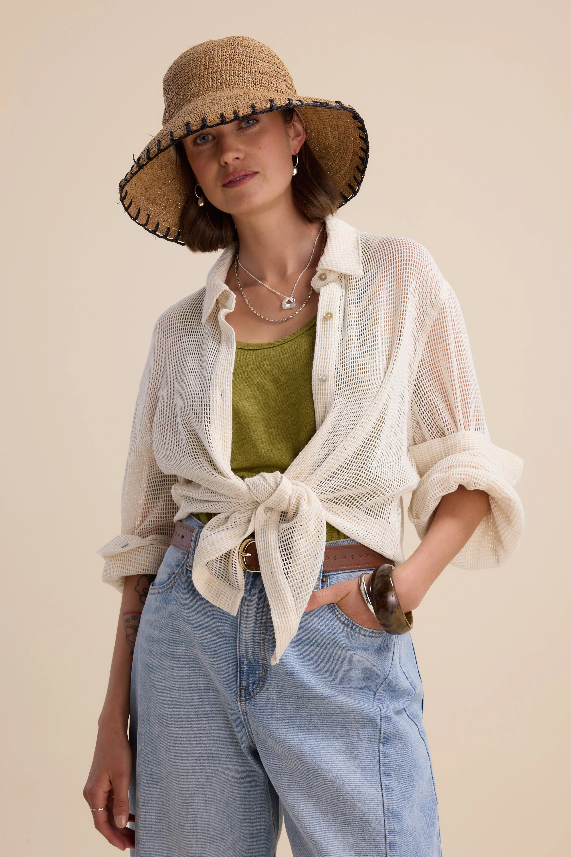 Elementary Linen Jersey Tank - Image 2