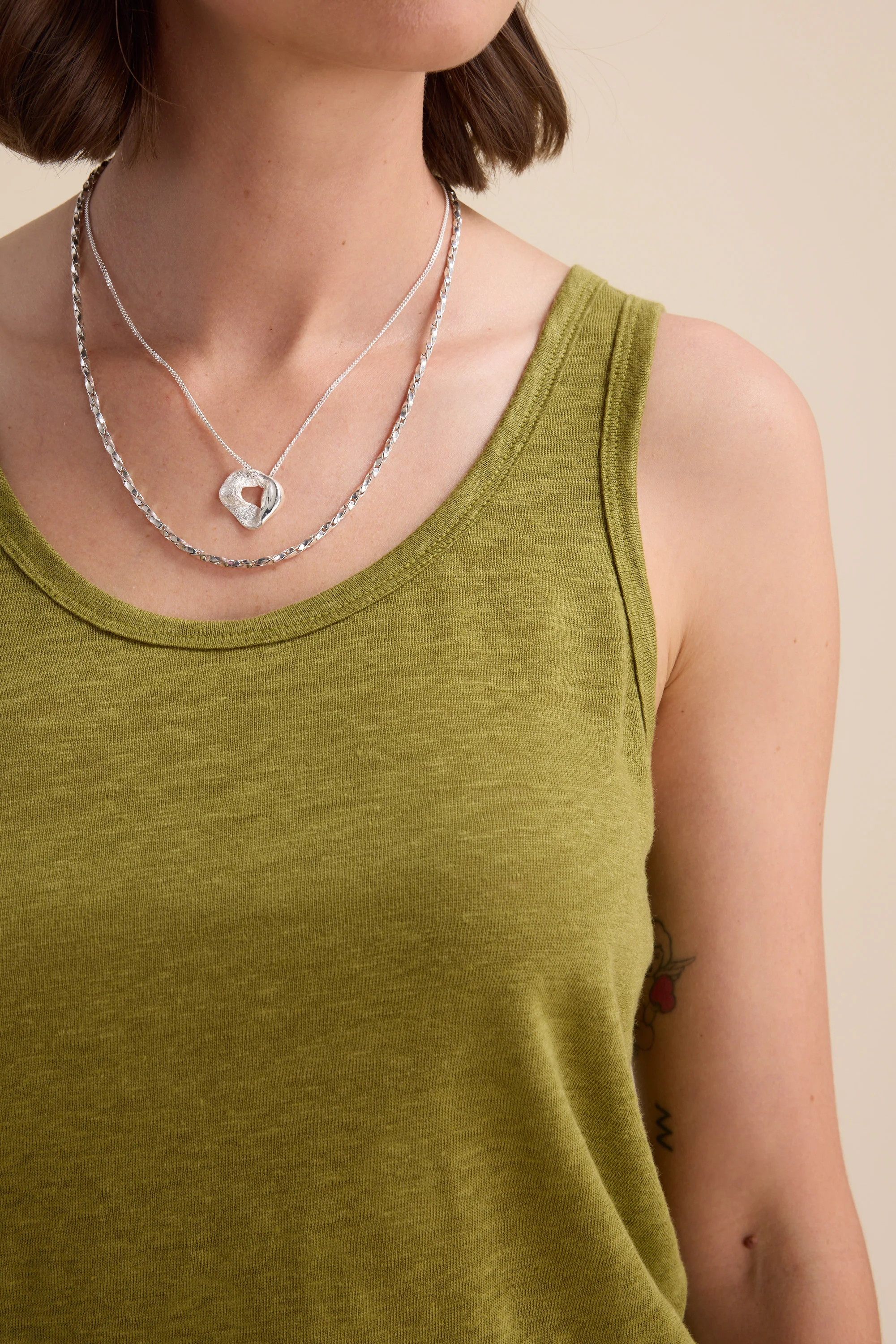 Elementary Linen Jersey Tank - Image 3