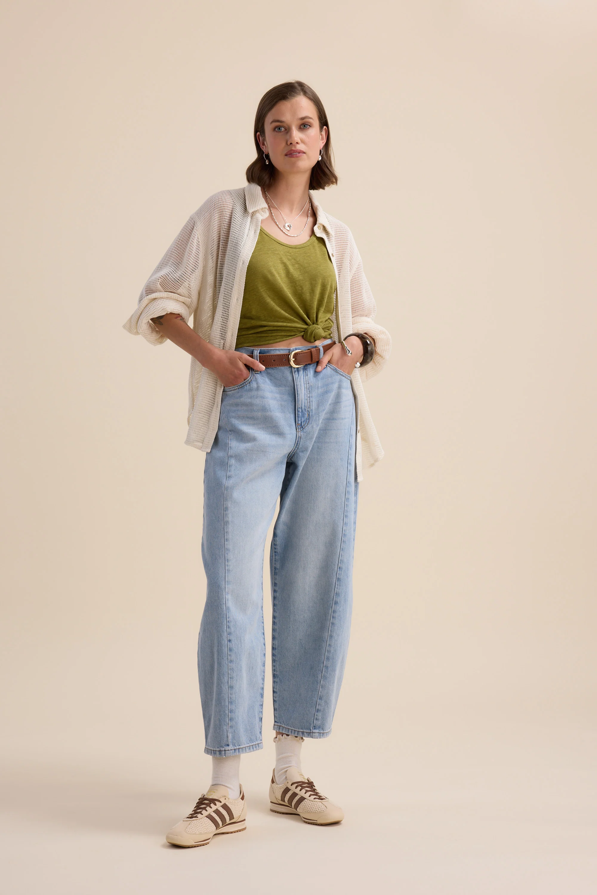 Elementary Linen Jersey Tank - Image 4