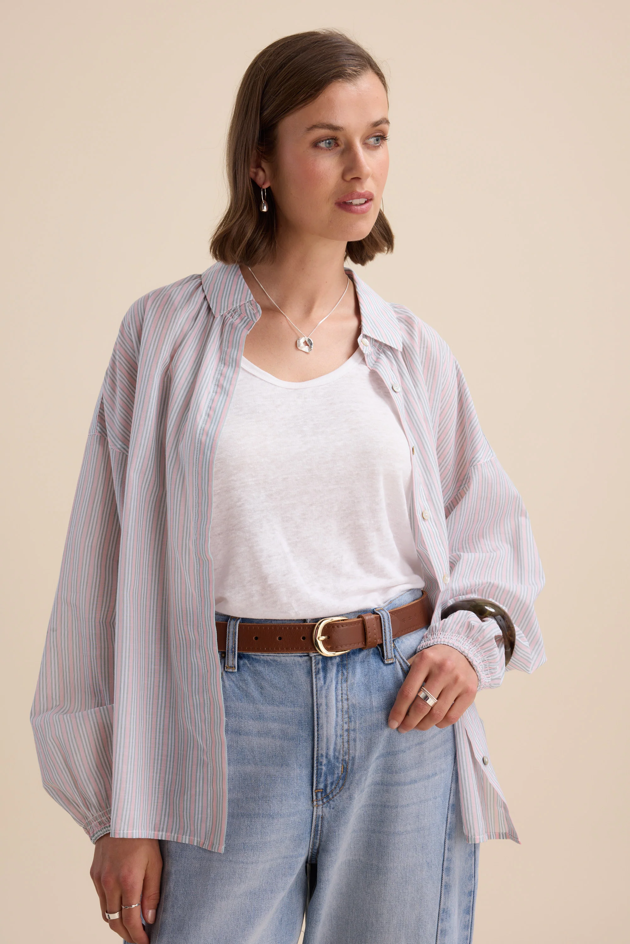 Elementary Linen Jersey Tank - Image 2
