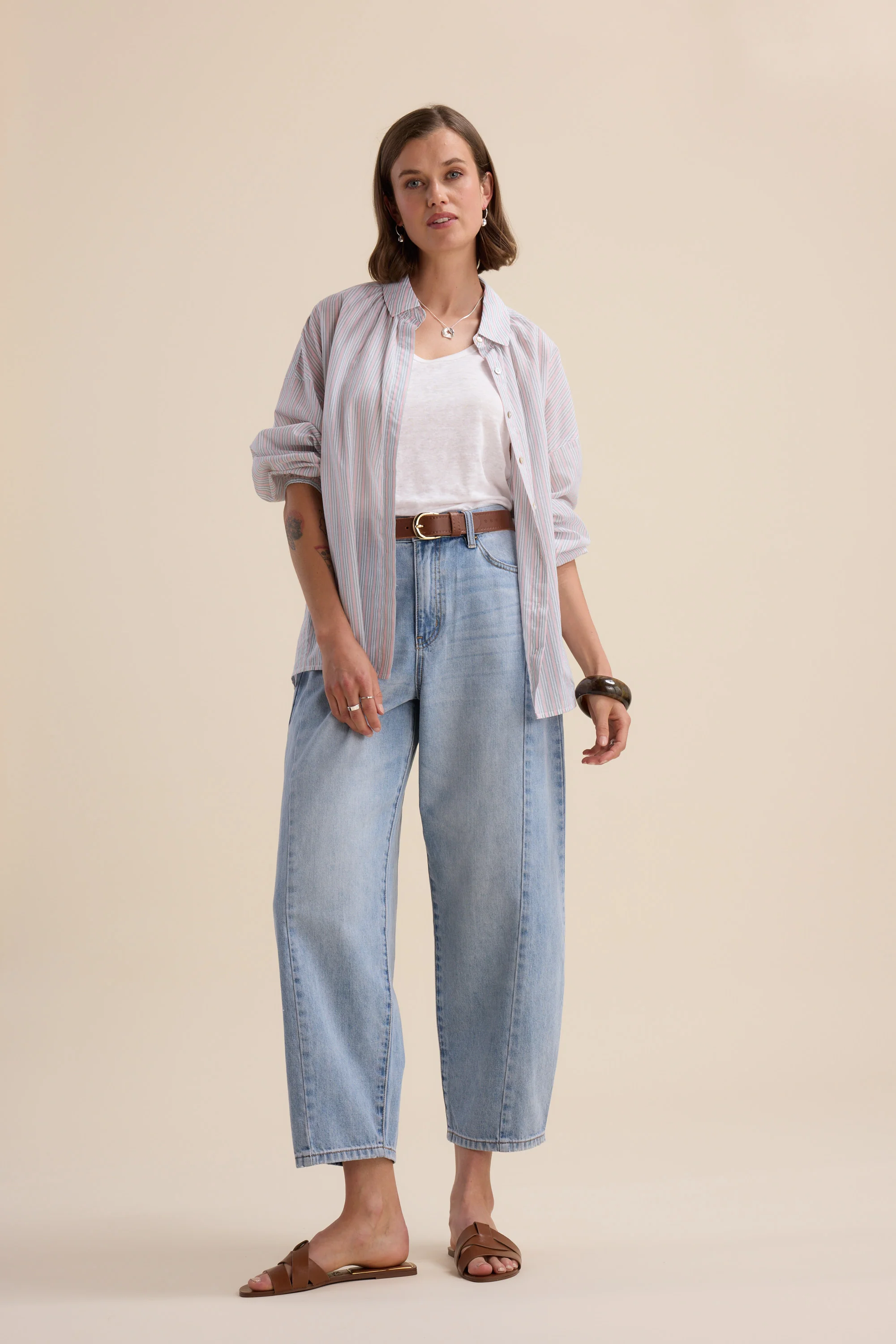 Elementary Linen Jersey Tank - Image 3