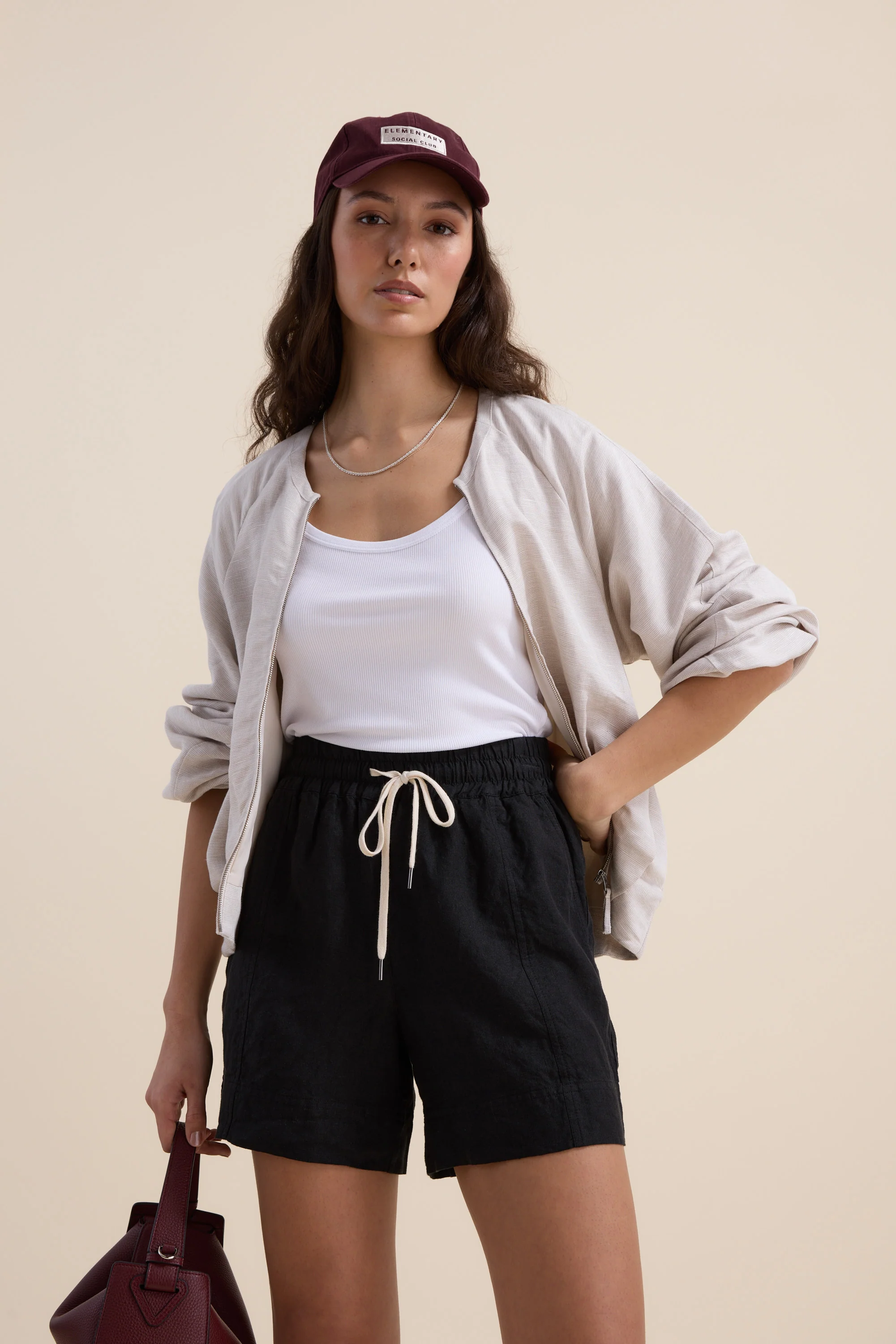Elementary Linen Short