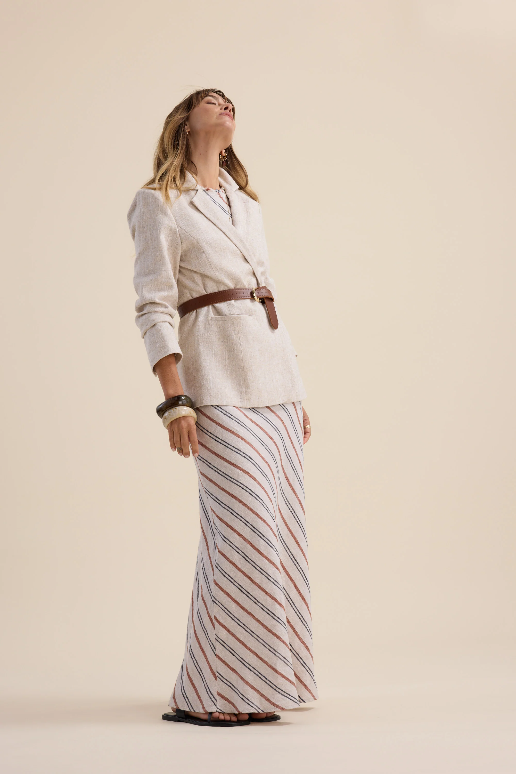 Elementary Maui Striped Maxi Dress - Image 3