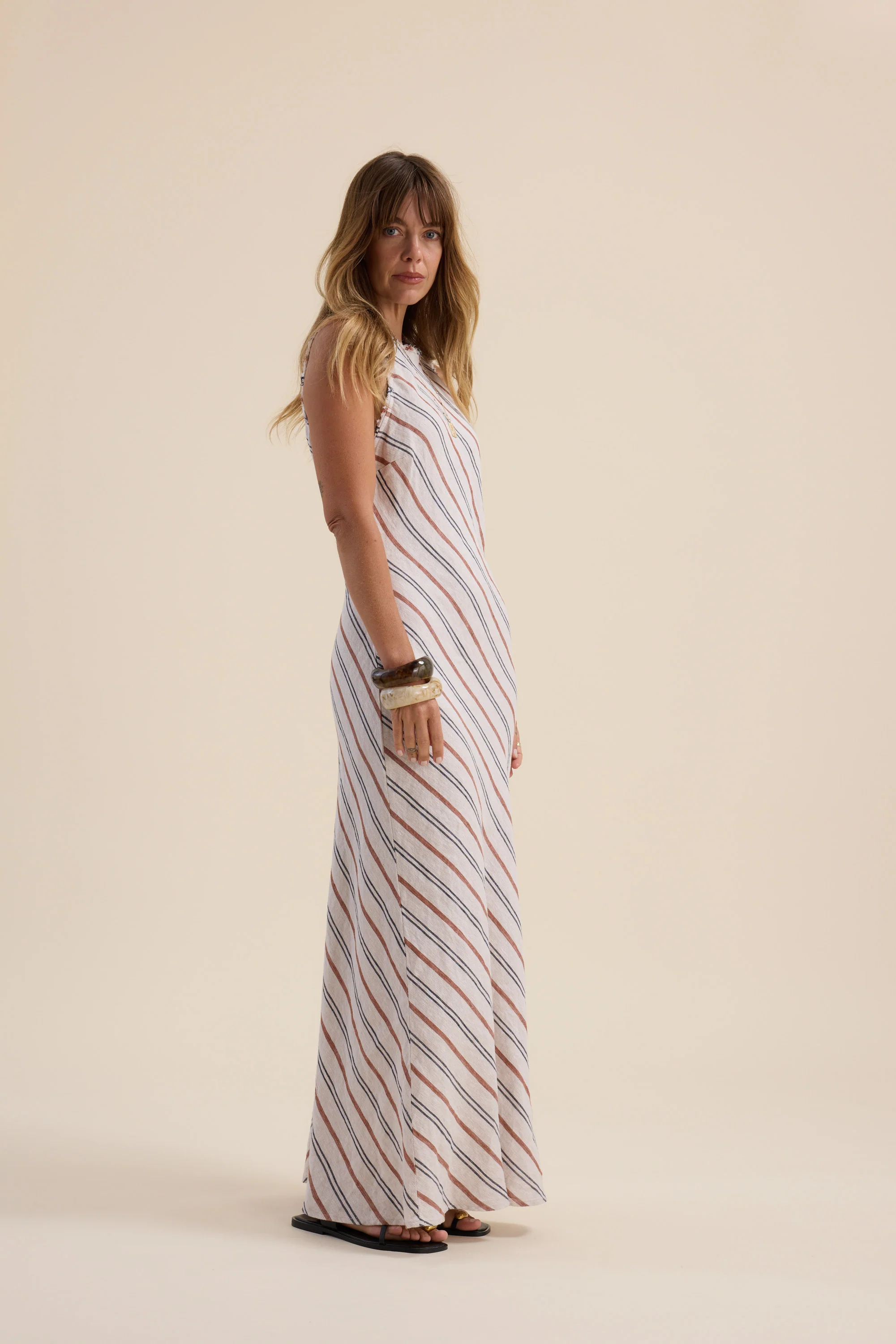 Elementary Maui Striped Maxi Dress - Image 4