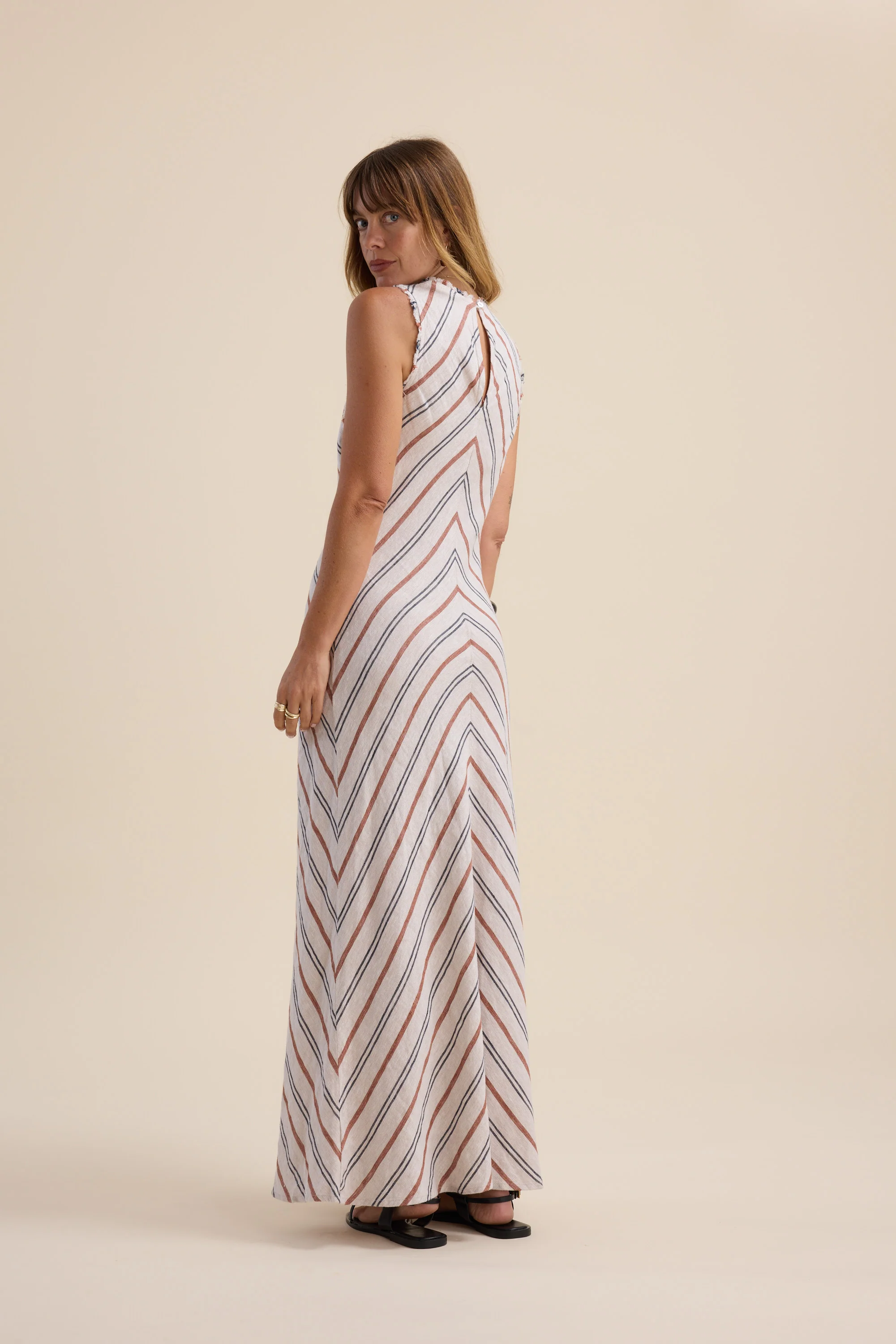 Elementary Maui Striped Maxi Dress - Image 7