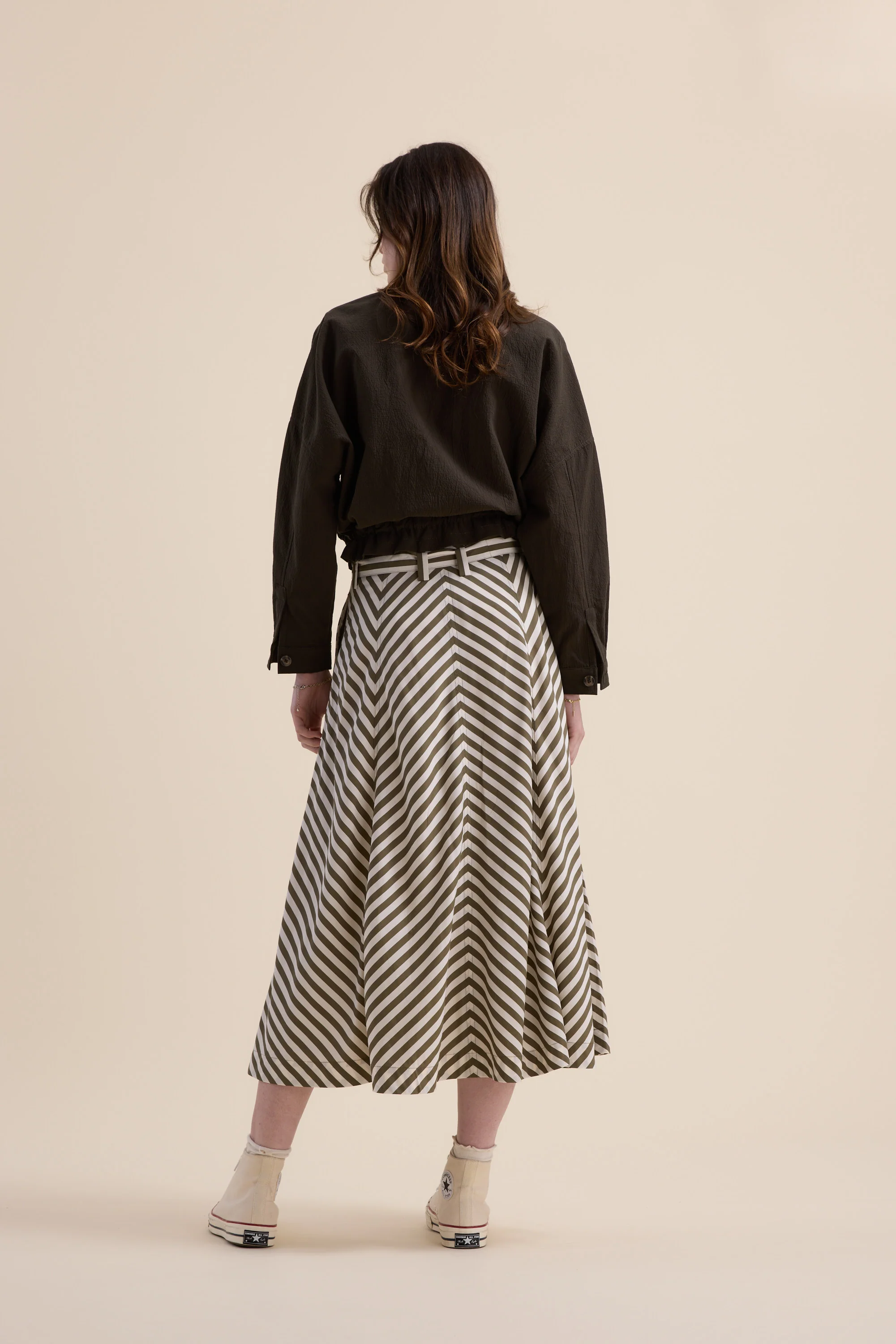 Elementary Panel Detail Skirt - Image 6