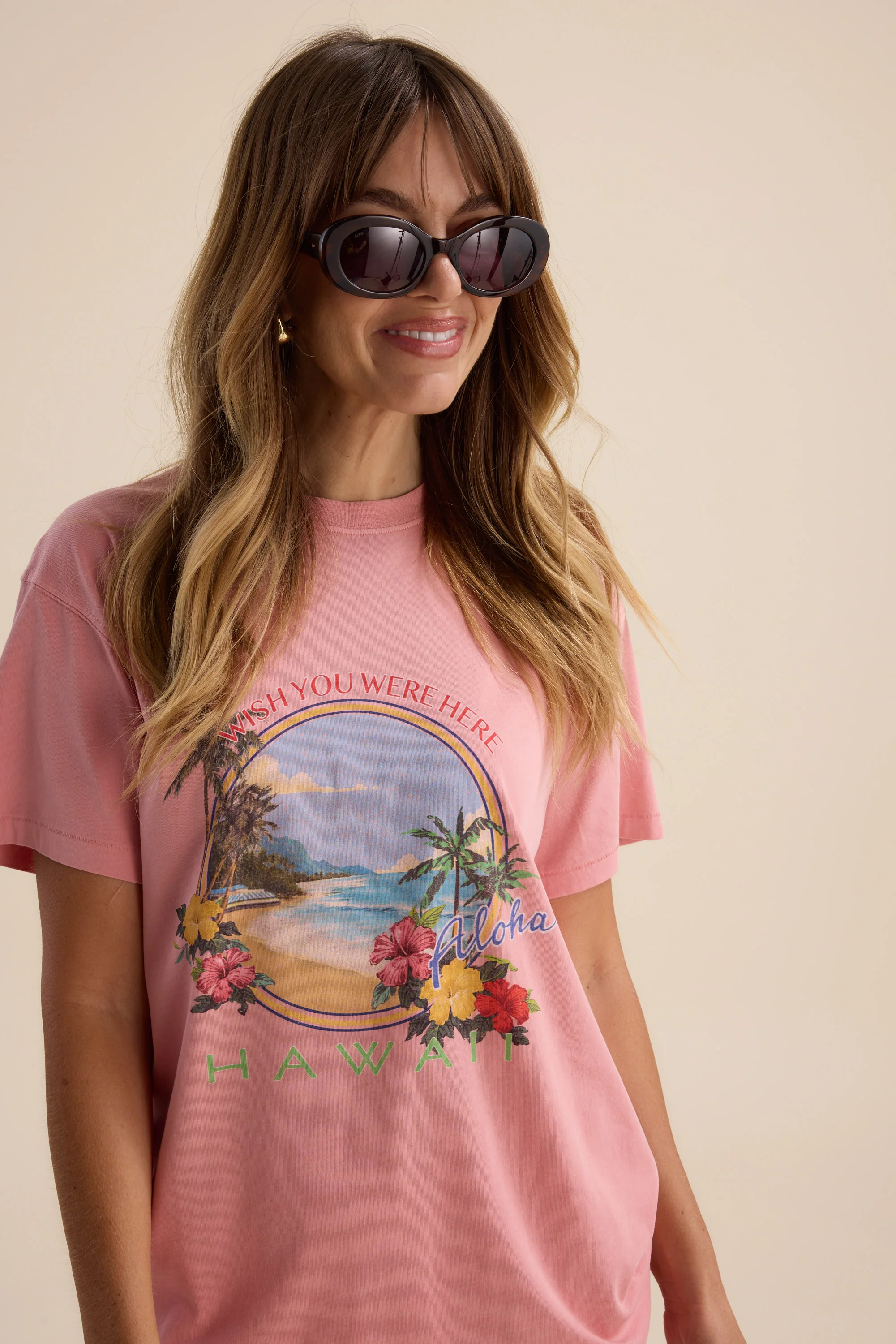 Elementary Postcard Print Tee - Image 3