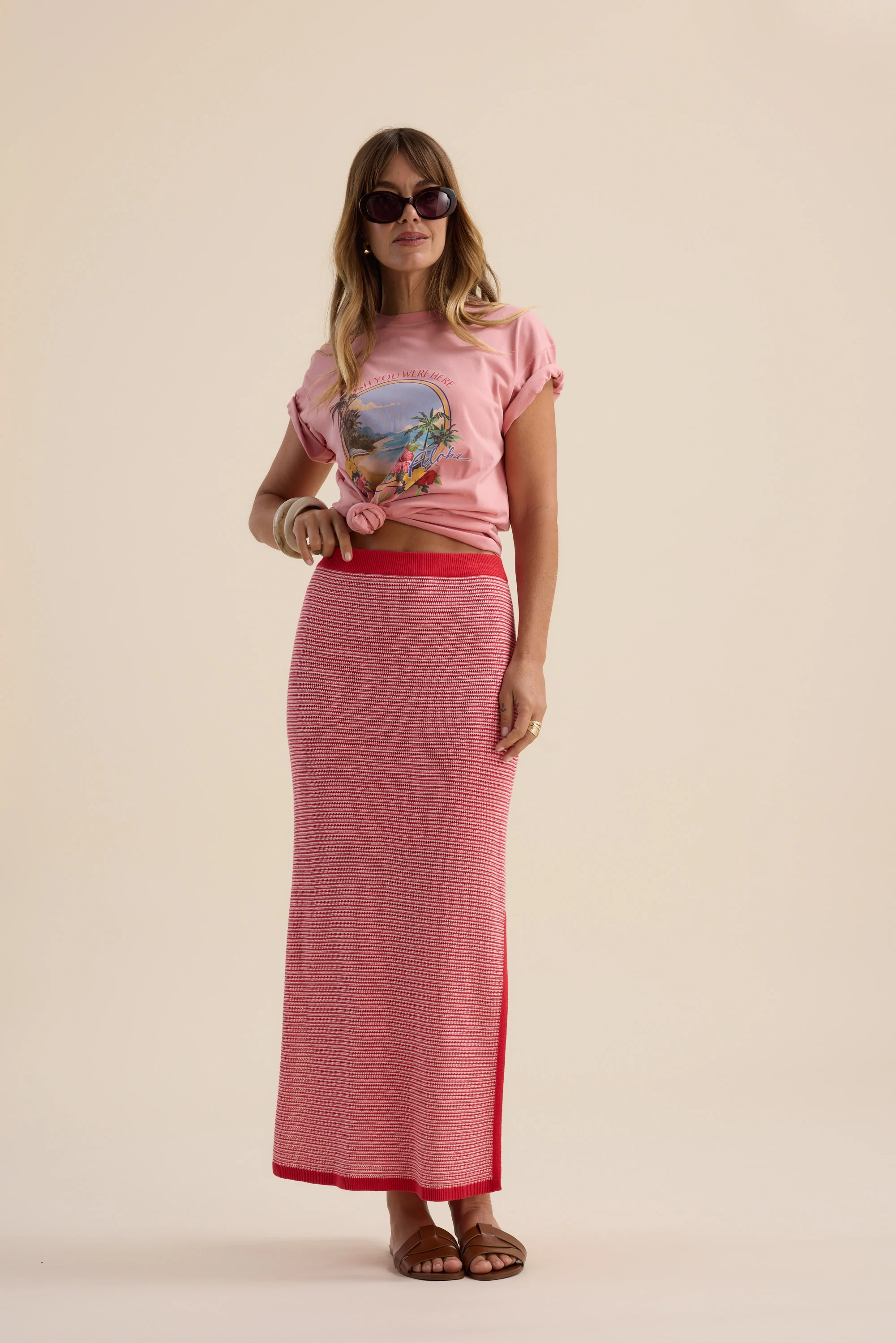 Elementary Postcard Print Tee - Image 4