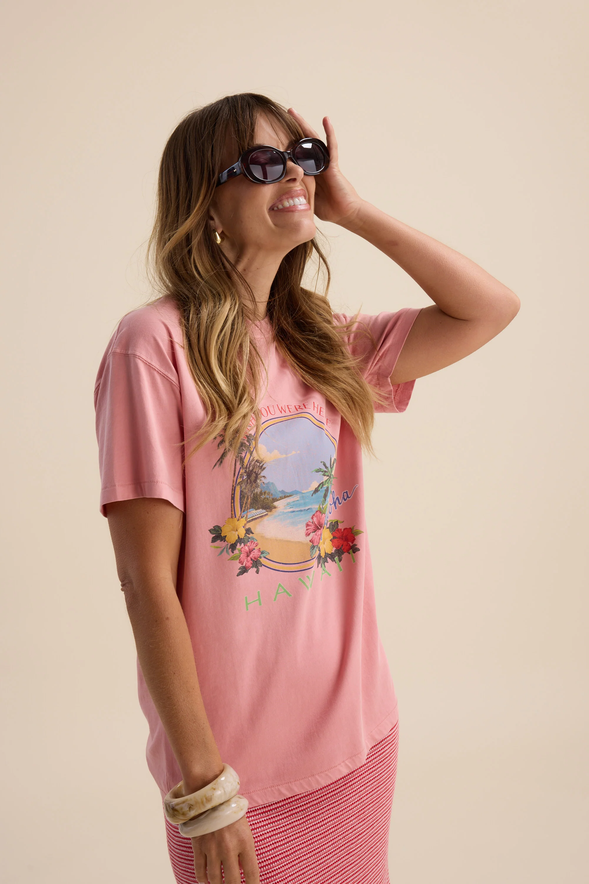 Elementary Postcard Print Tee - Image 5