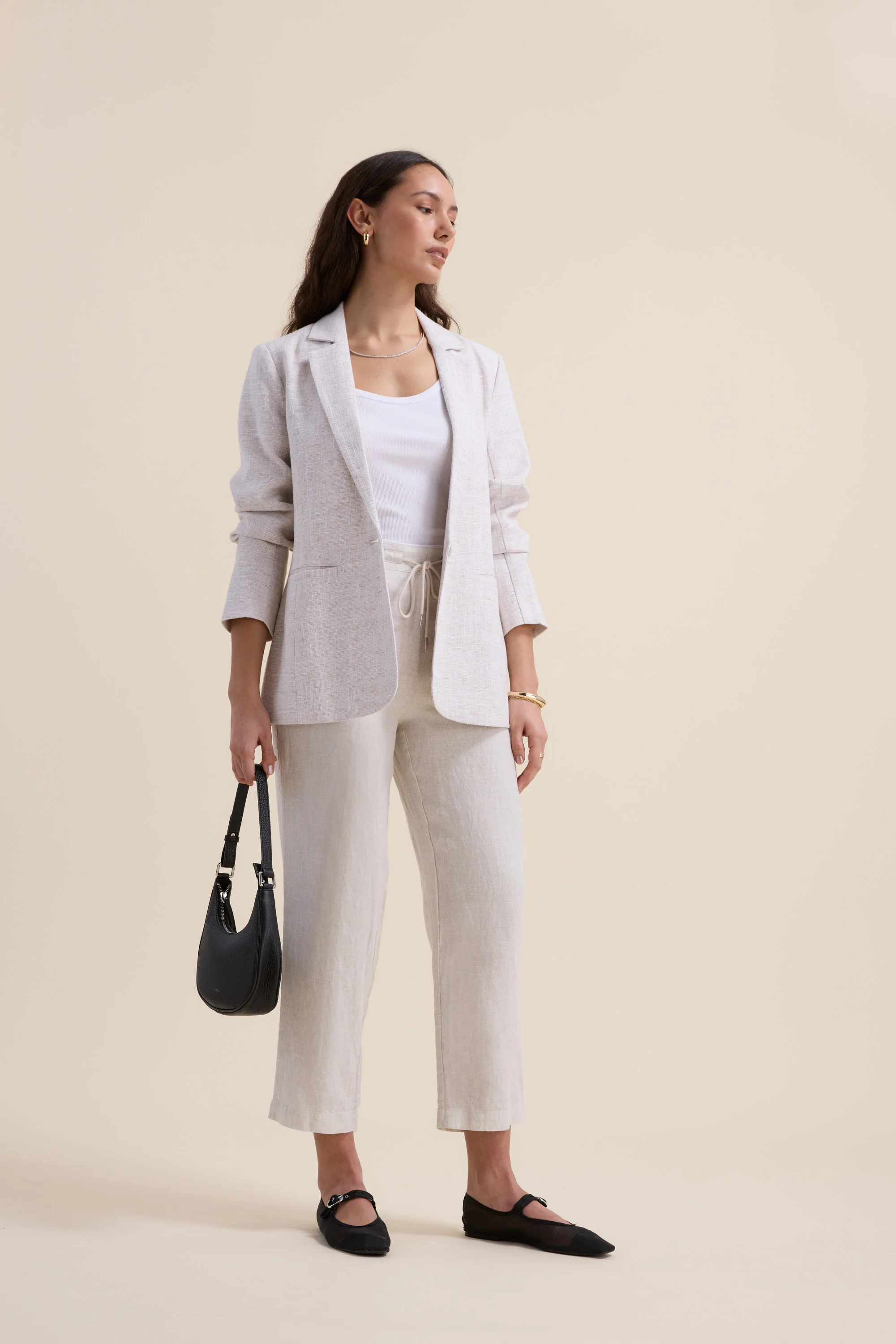Elementary Relaxed Linen Pant - Image 4