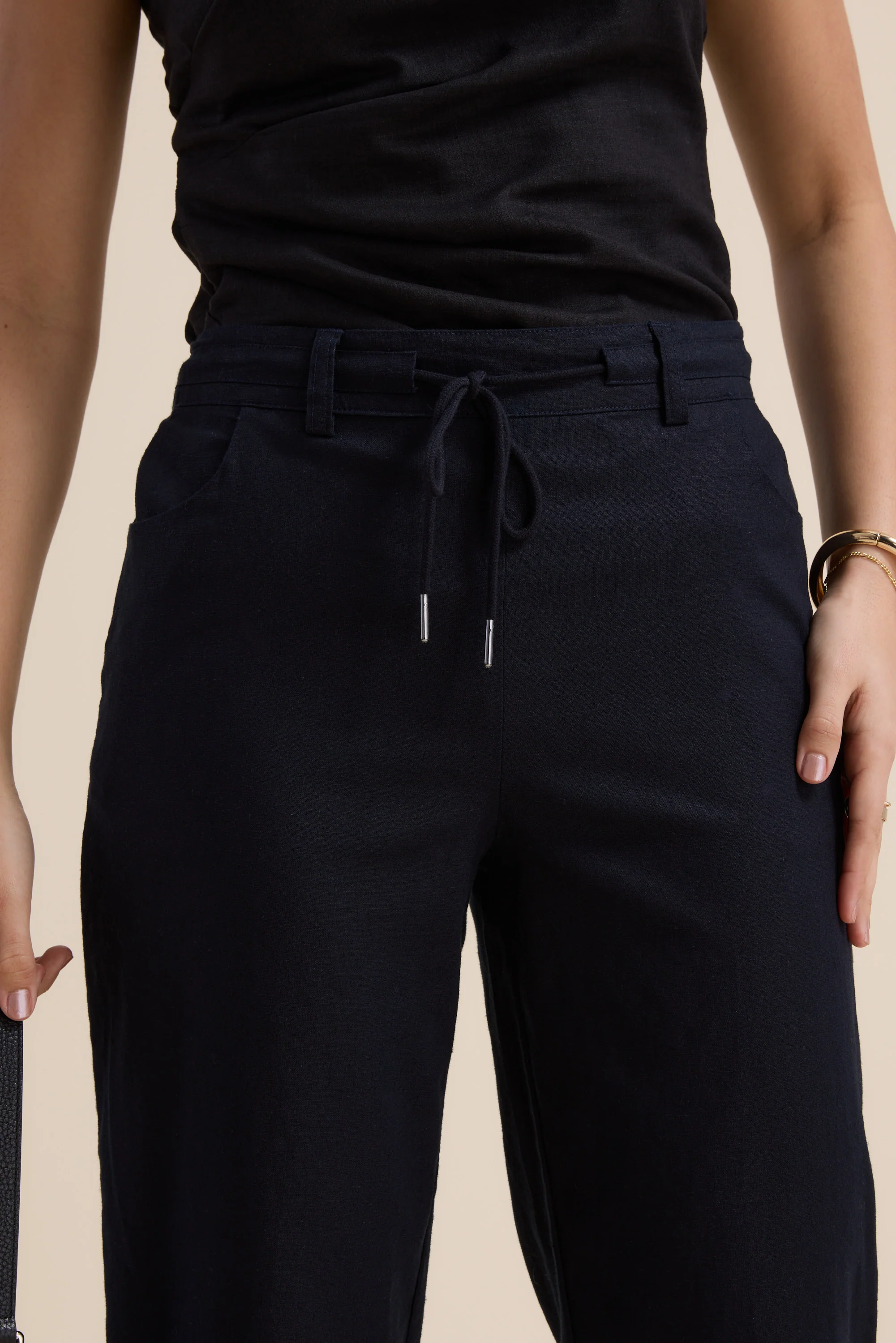 Elementary Relaxed Linen Pant - Image 3
