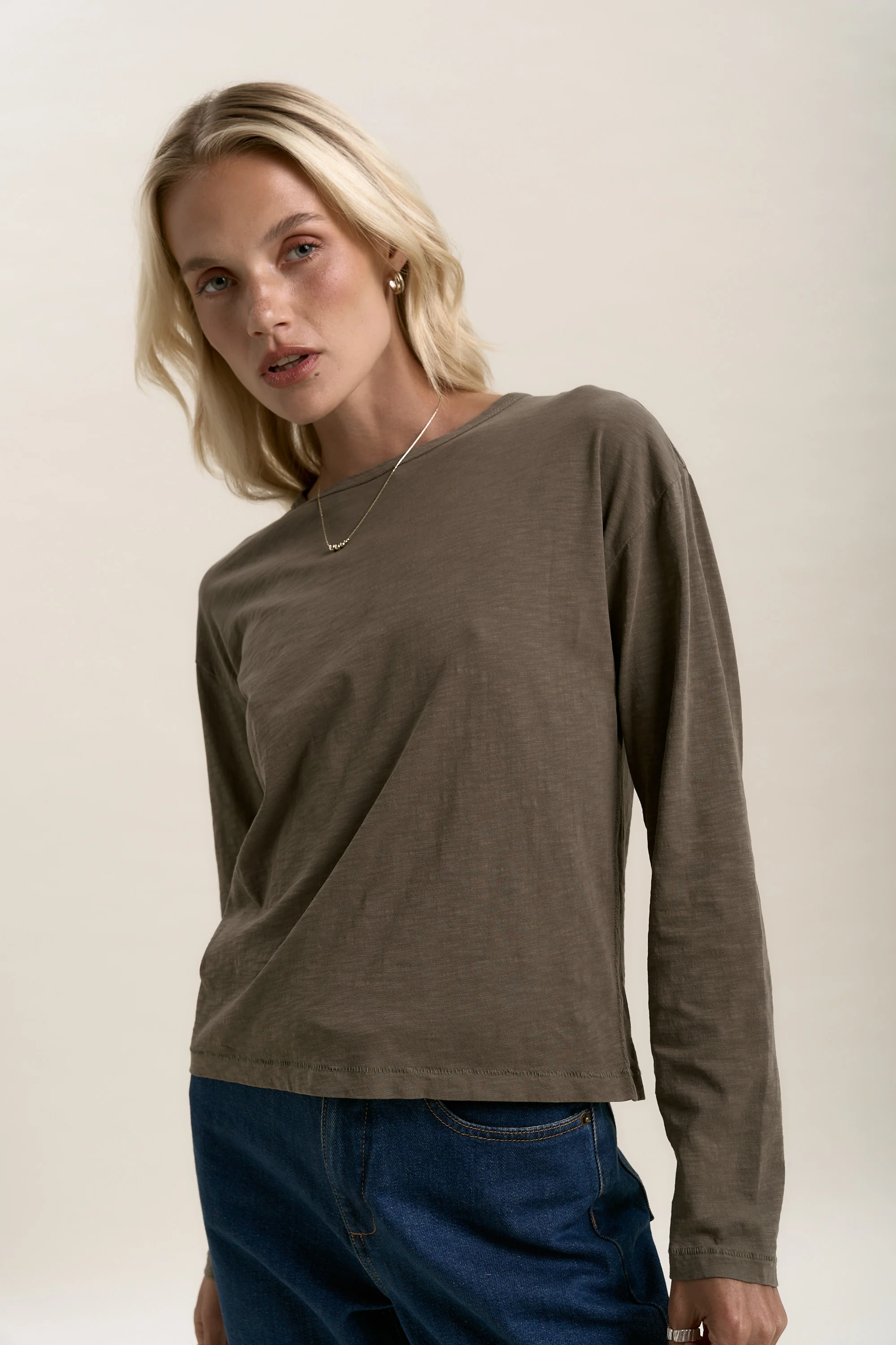 Elementary Relaxed Long Sleeve Tee - Image 4