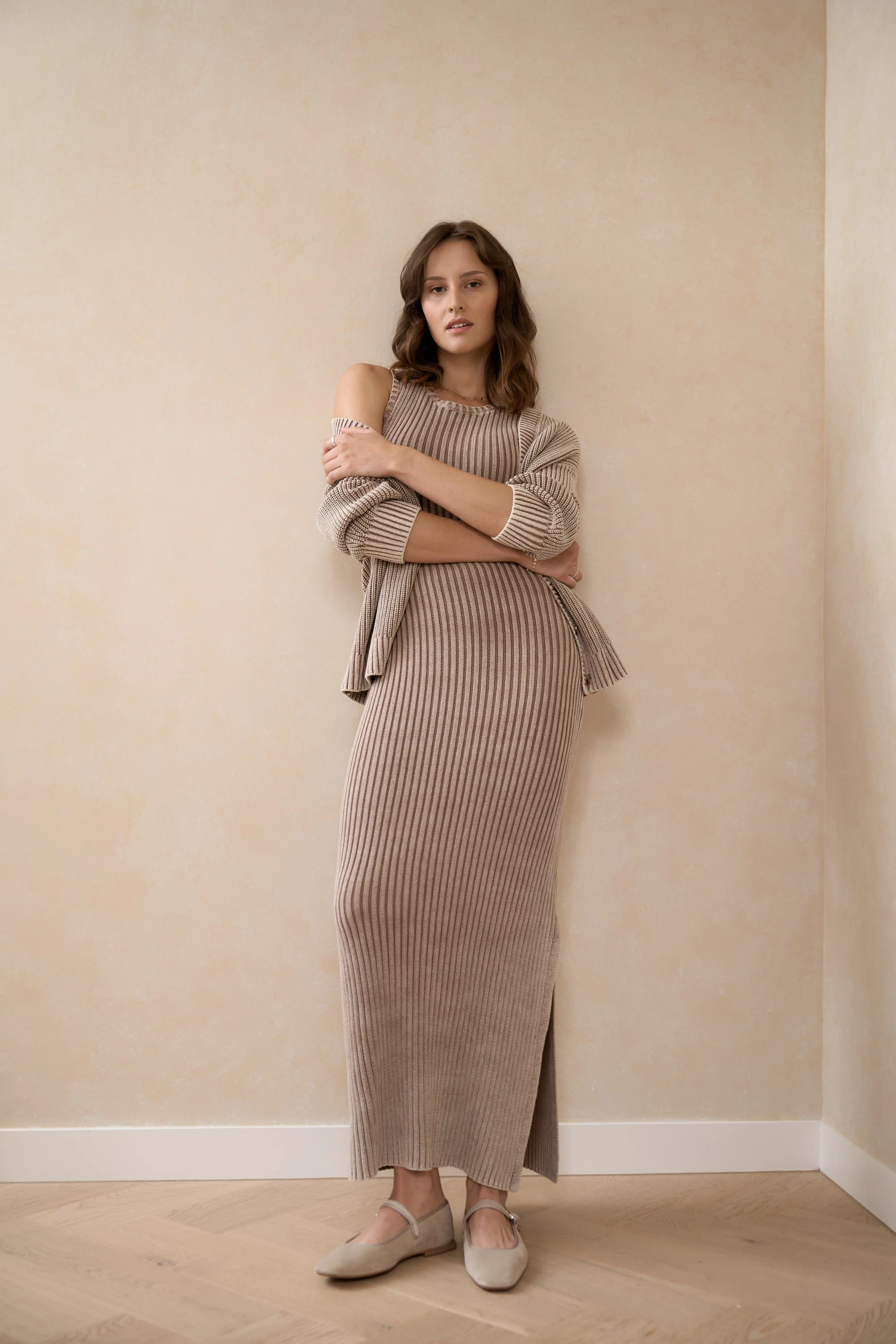 Elementary Rib Knit Dress - Image 2