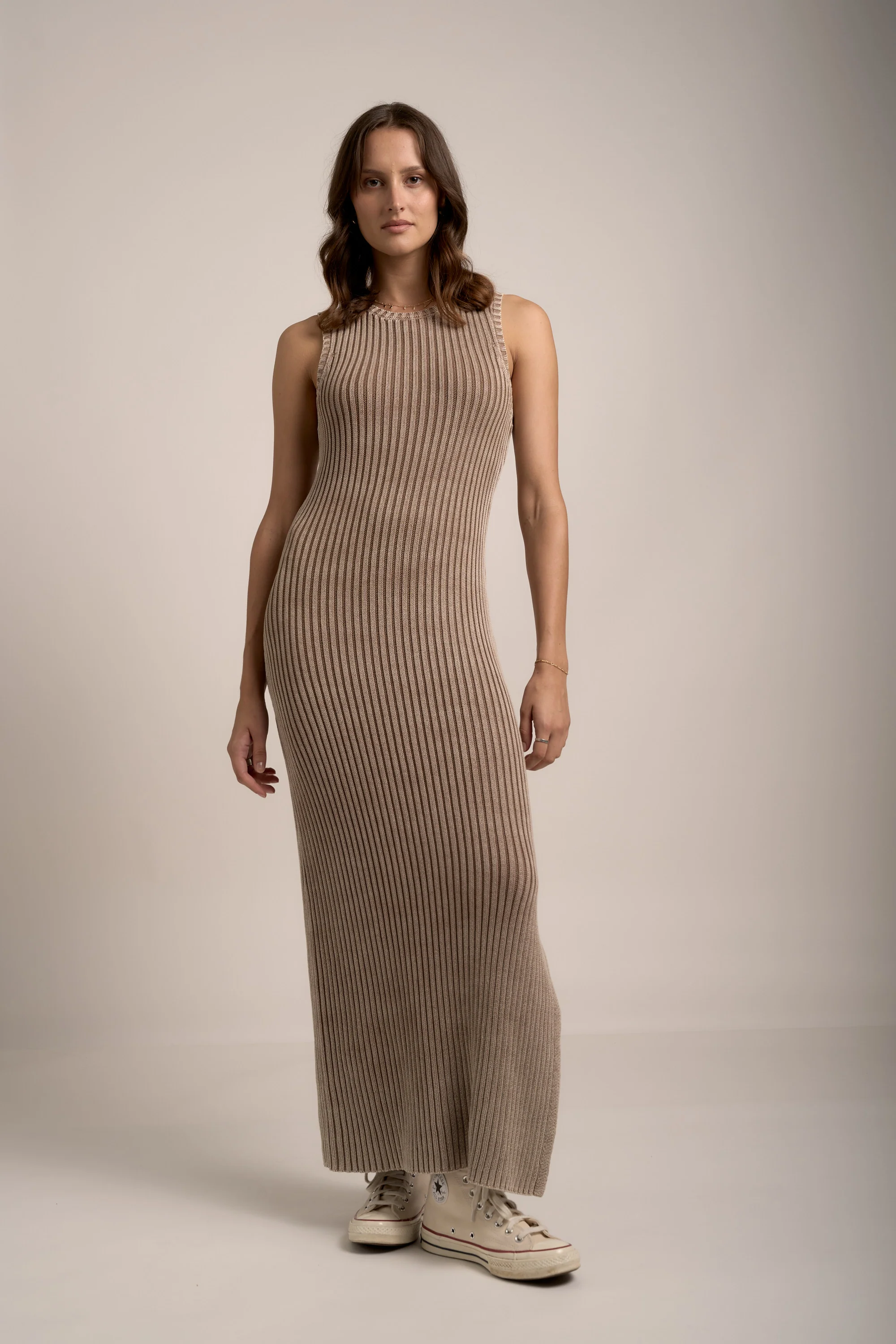 Elementary Rib Knit Dress - Image 5