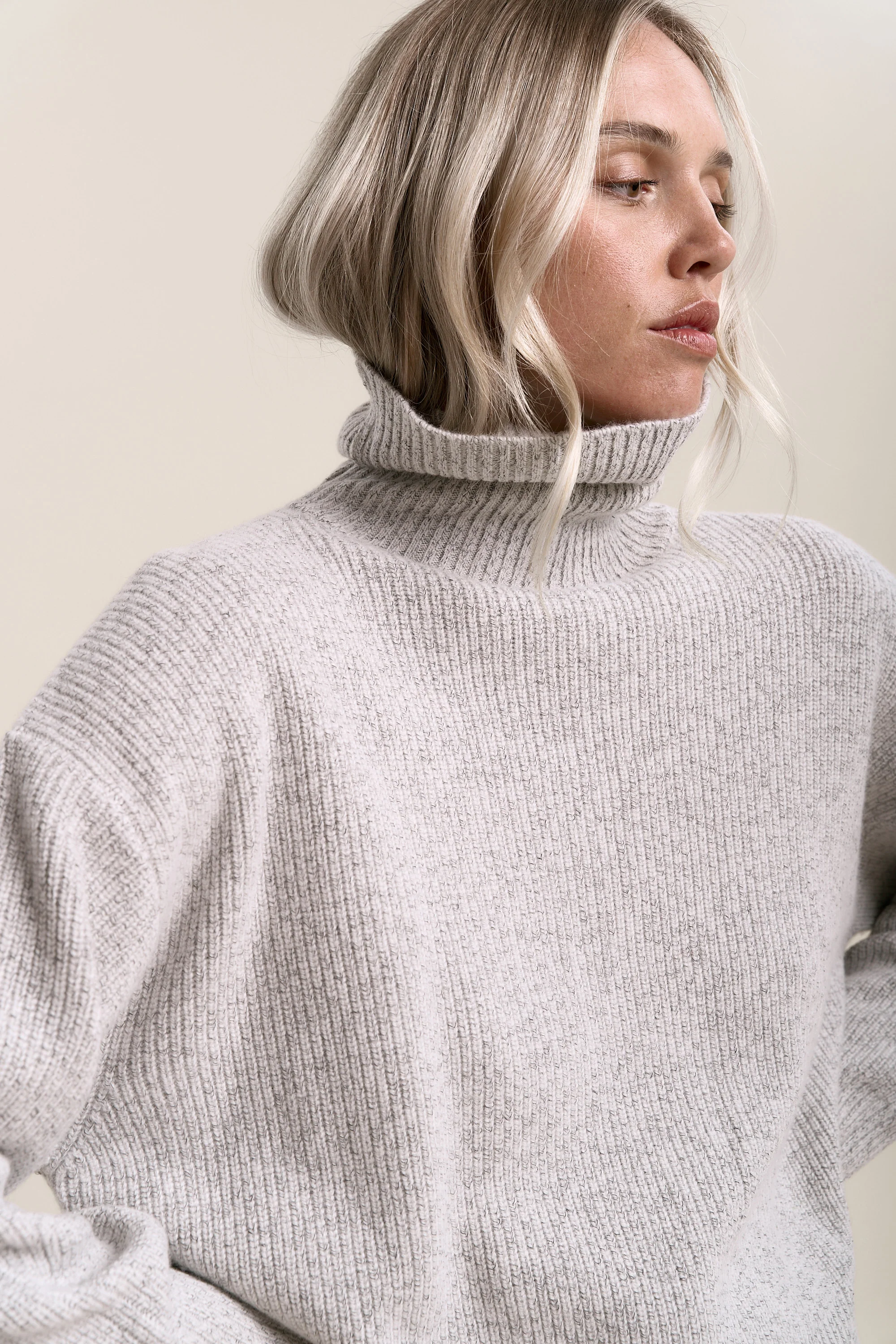 Elementary Roll Neck Sweater - Image 3