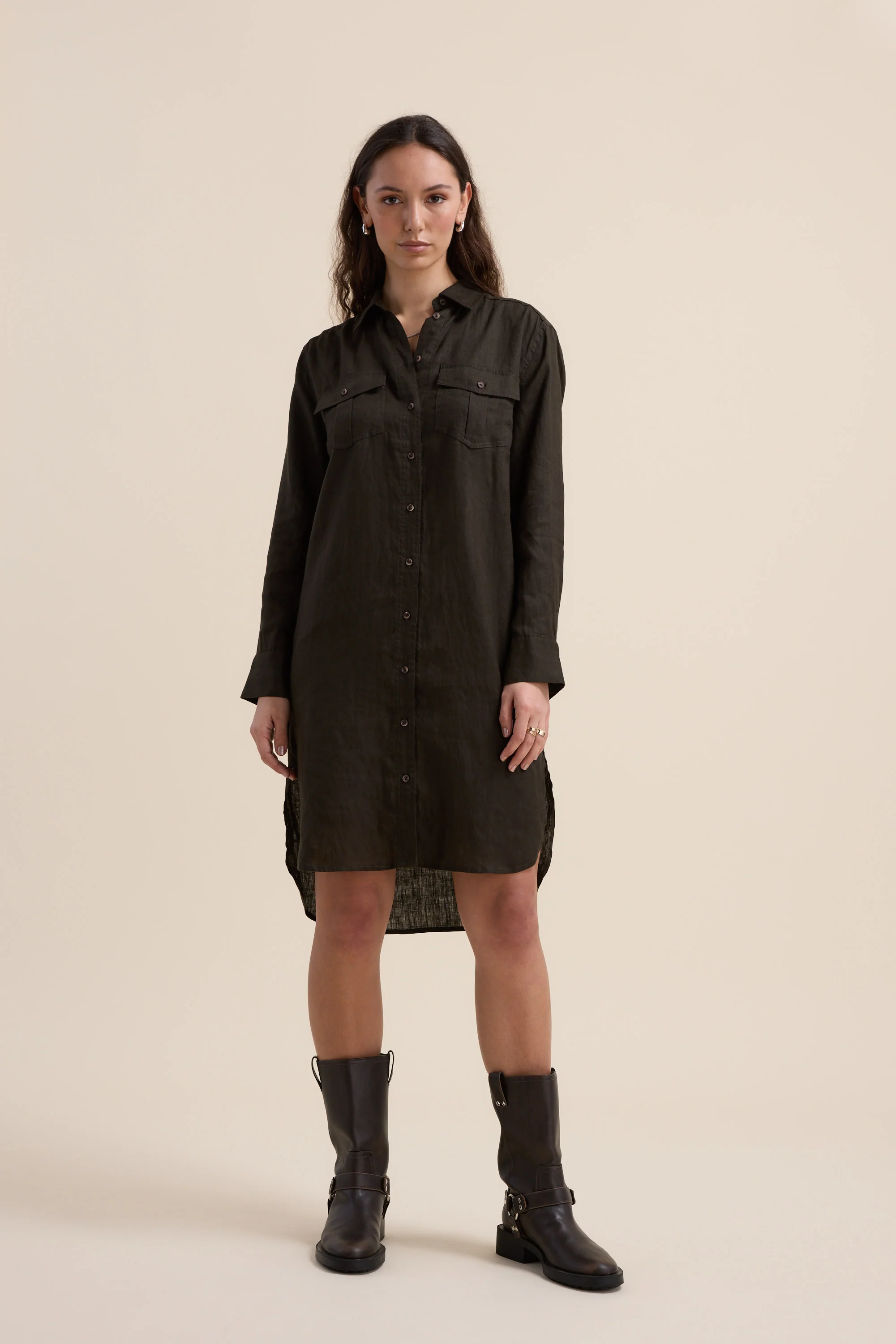 Elementary Shirt Dress - Image 4