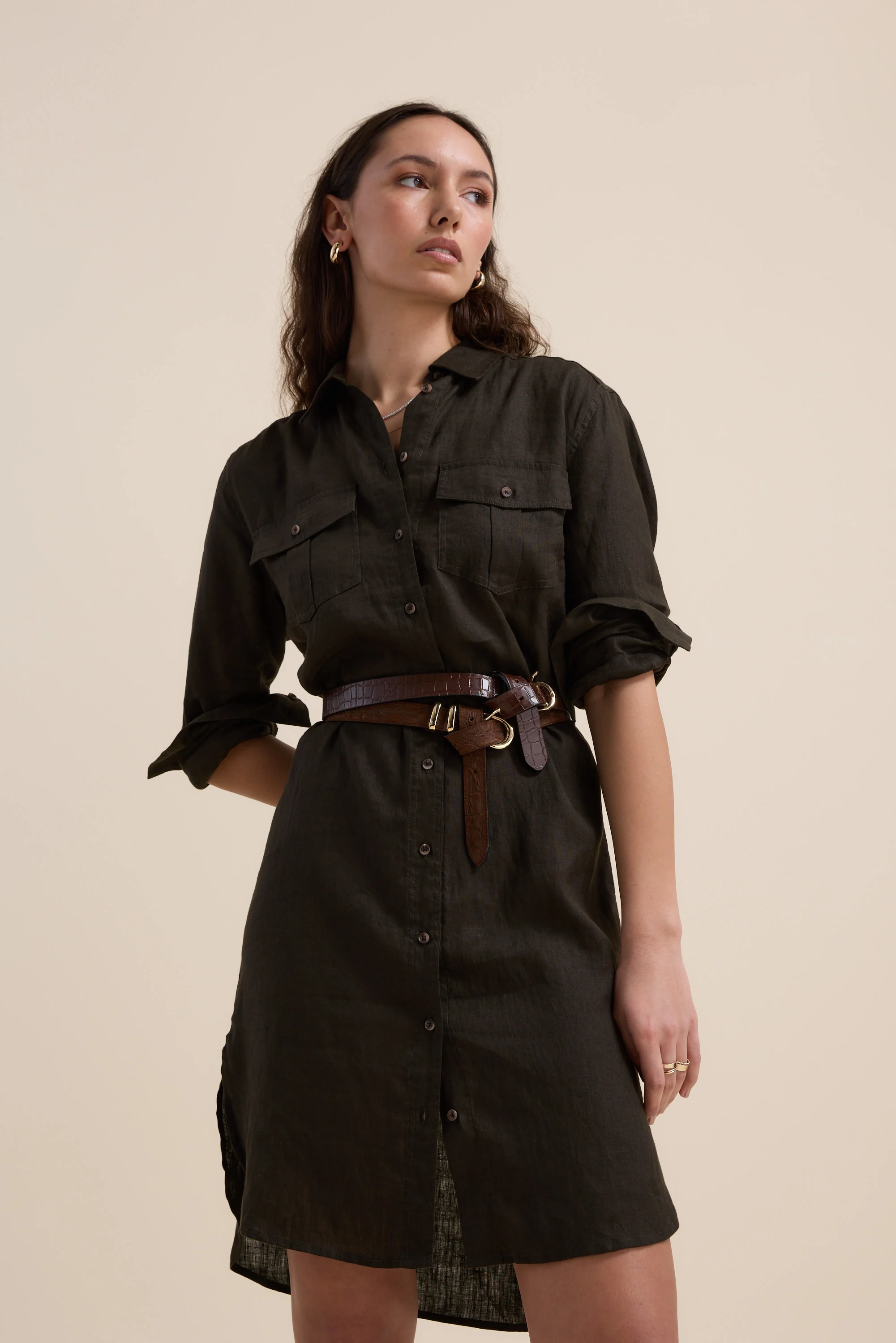 Elementary Shirt Dress - Image 5