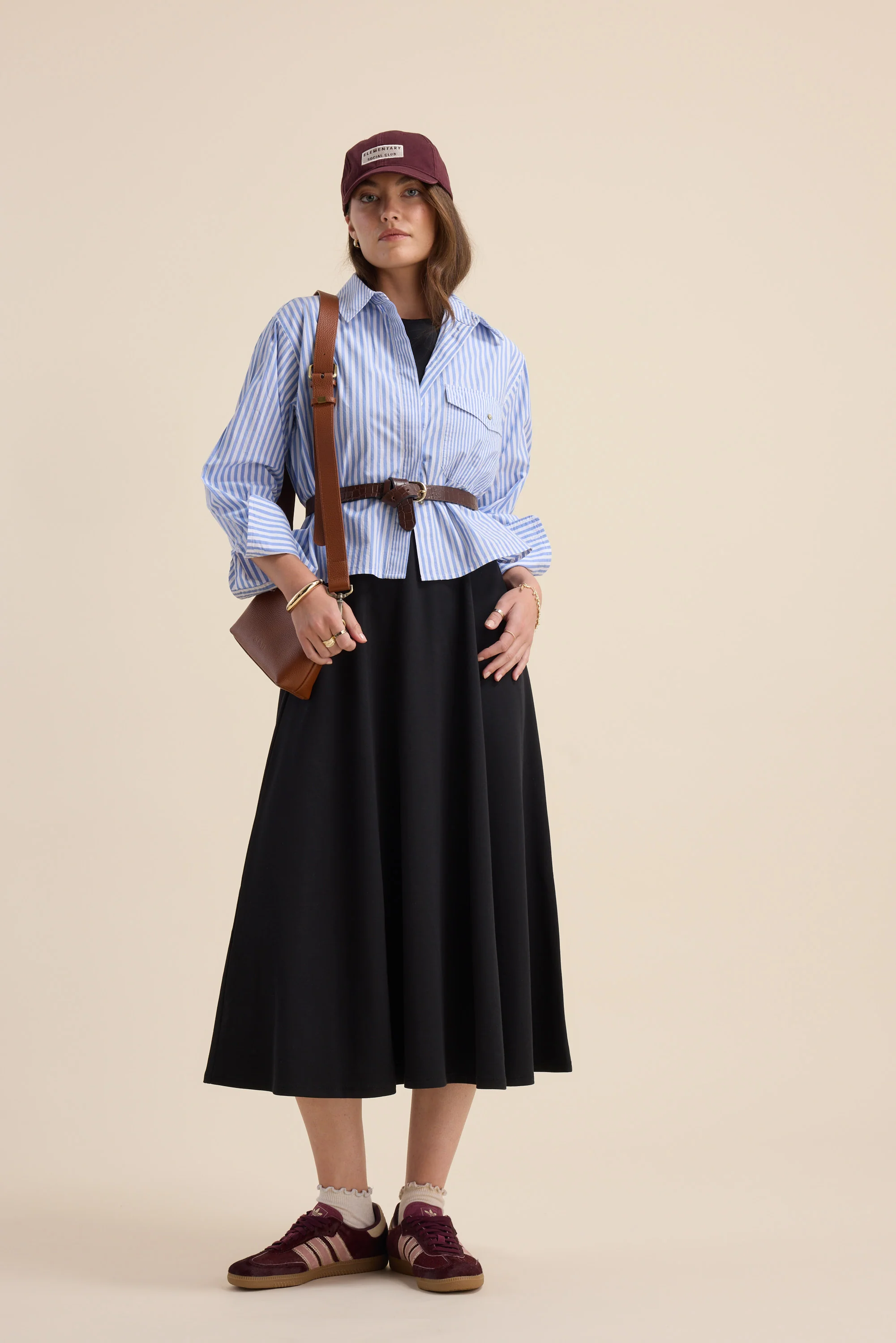 Elementary Sleeveless Midi Dress - Image 3