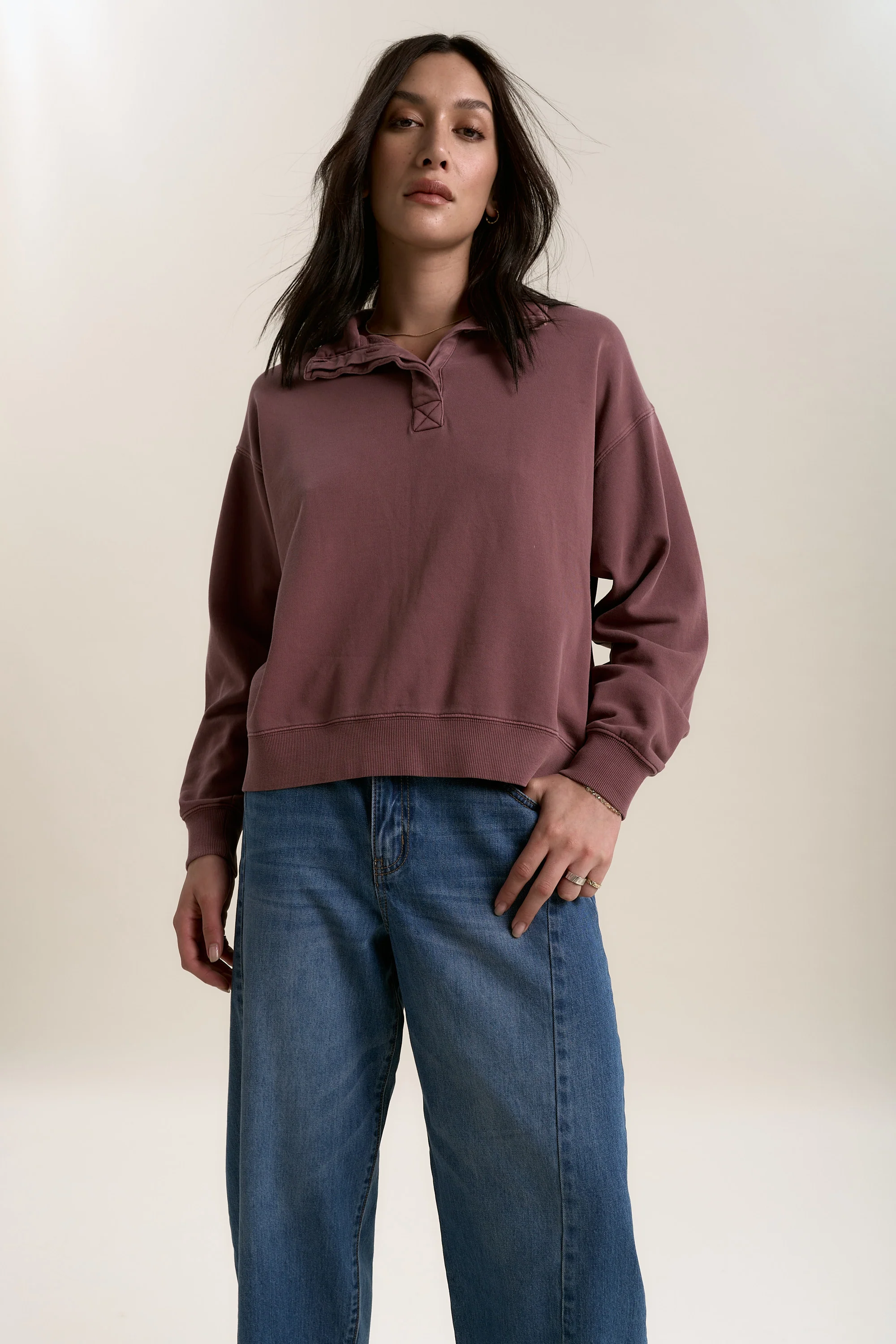 Elementary Slouchy Henley - Image 4