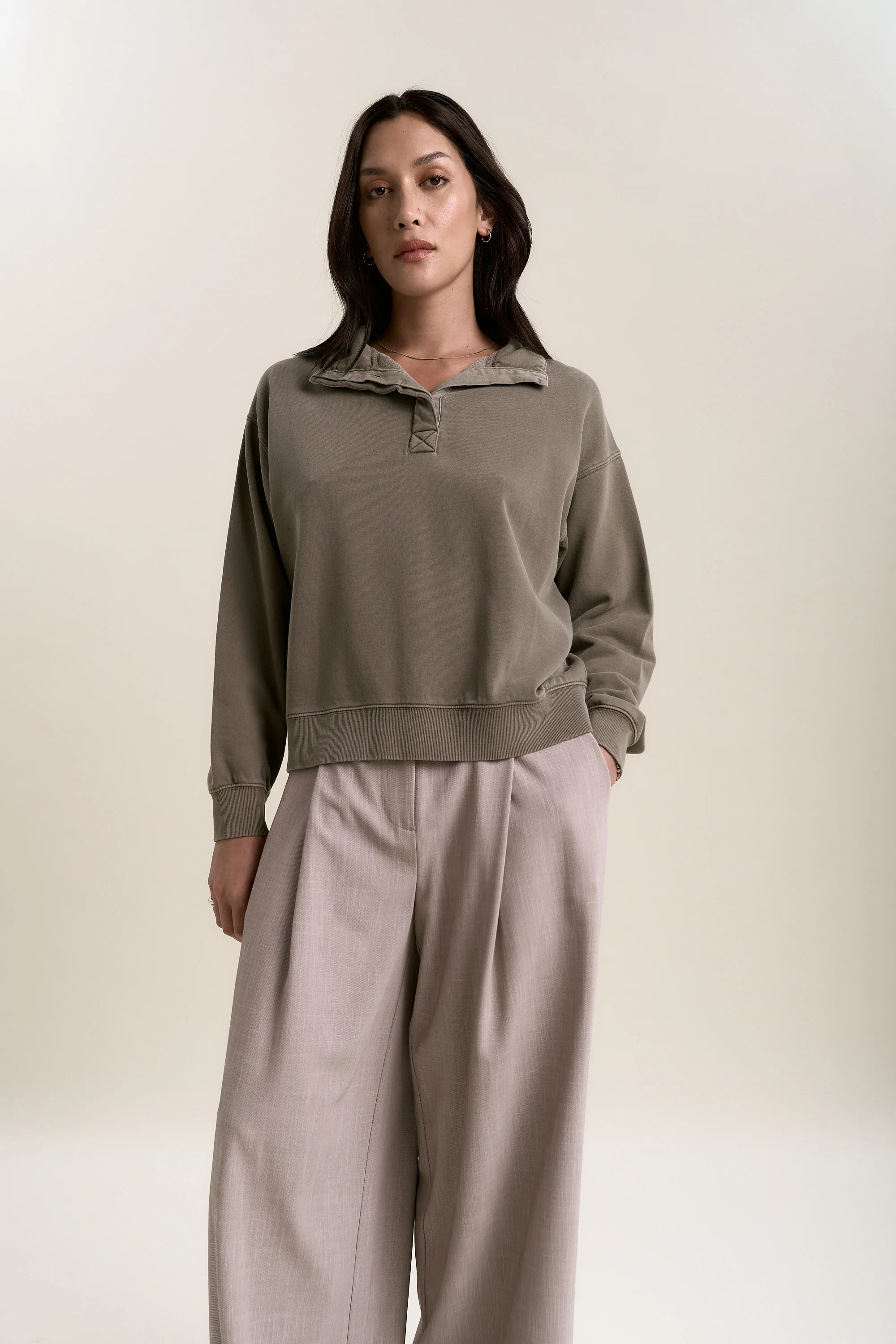 Elementary Slouchy Henley - Image 4