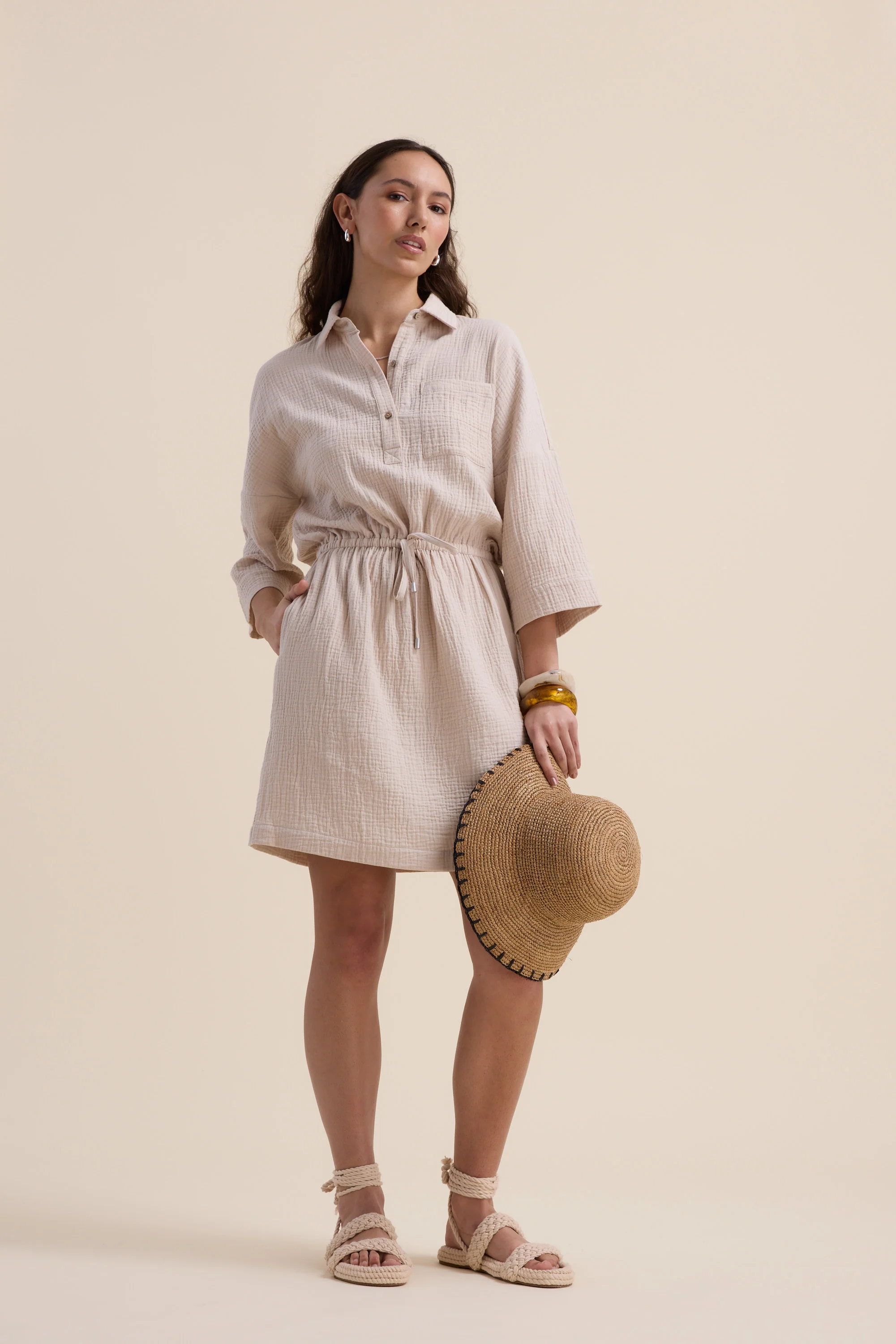 Elementary Textured Dress - Image 2