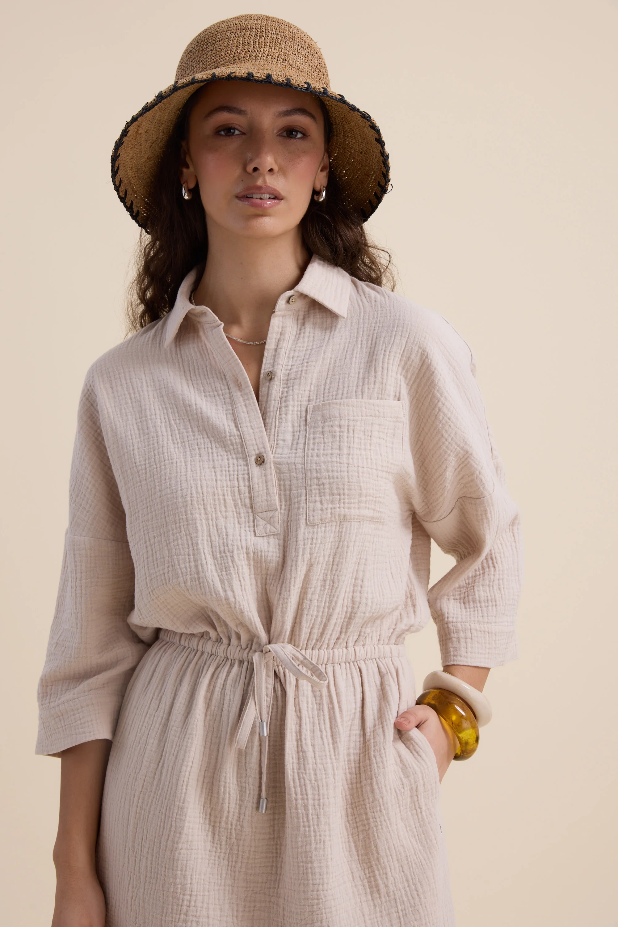 Elementary Textured Dress - Image 3