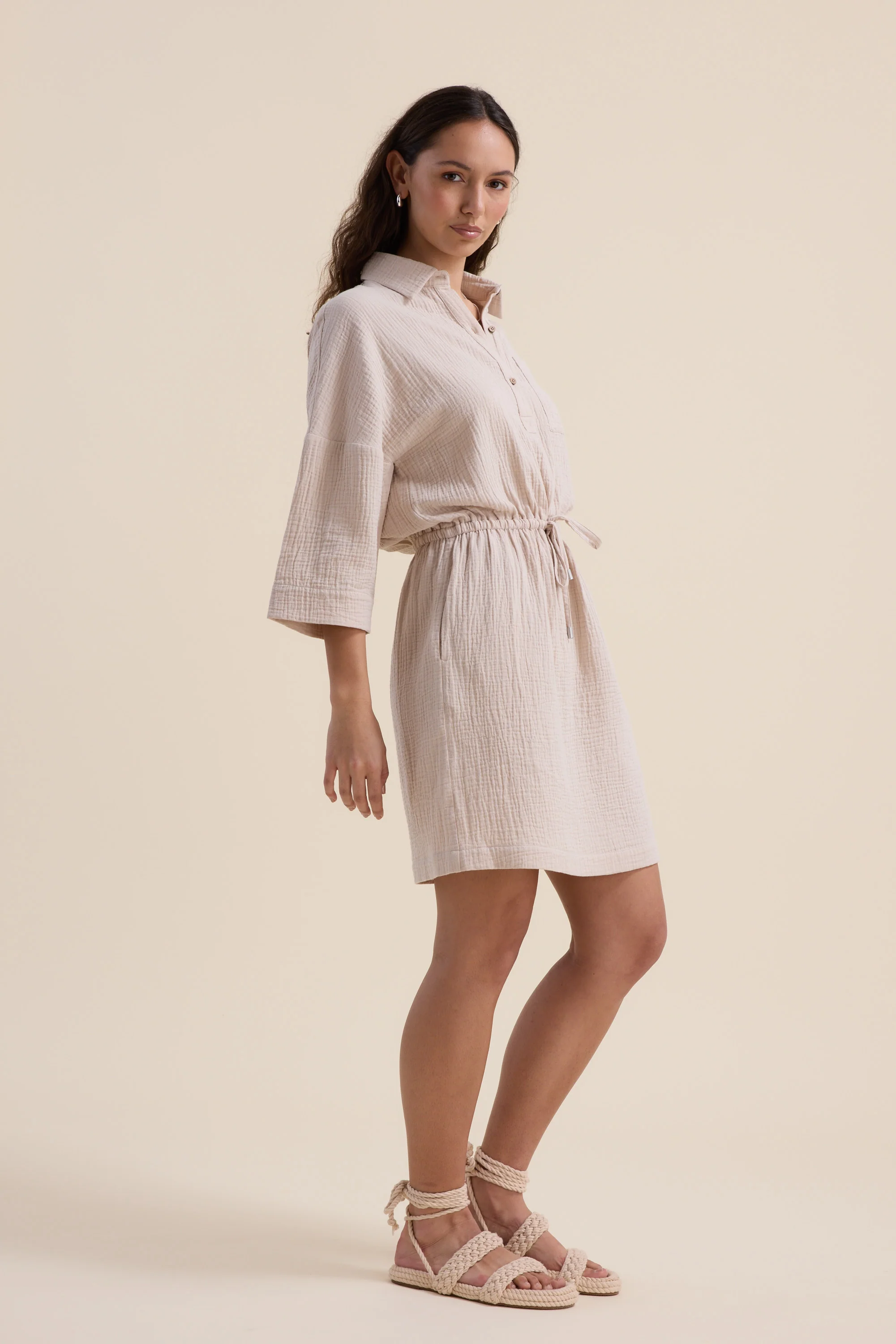 Elementary Textured Dress - Image 4