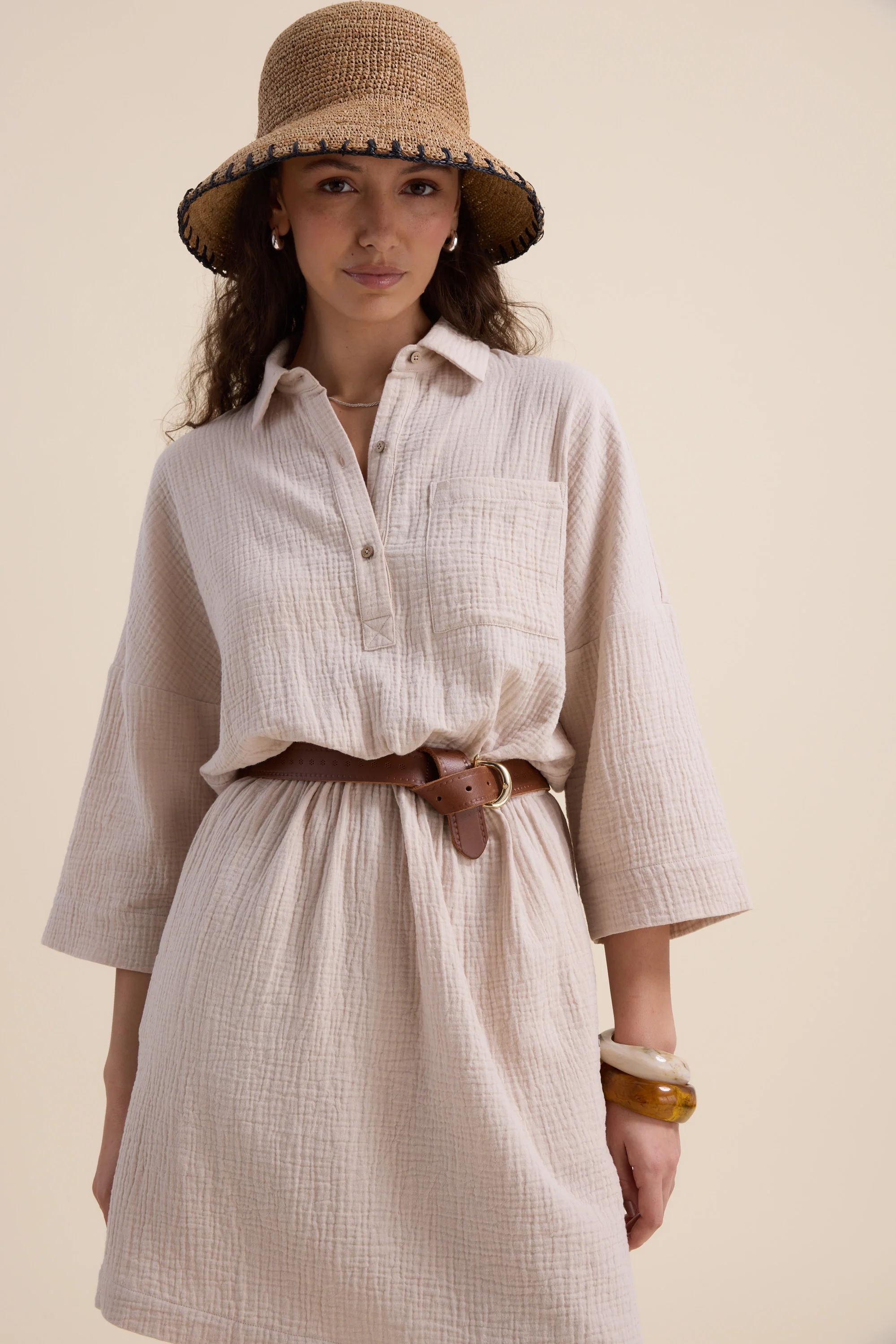 Elementary Textured Dress - Image 6