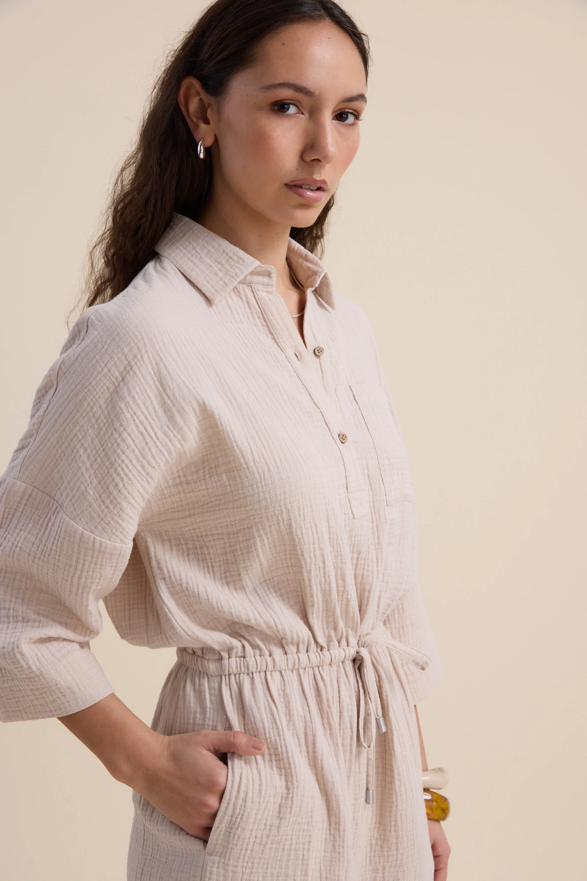 Elementary Textured Dress - Image 7