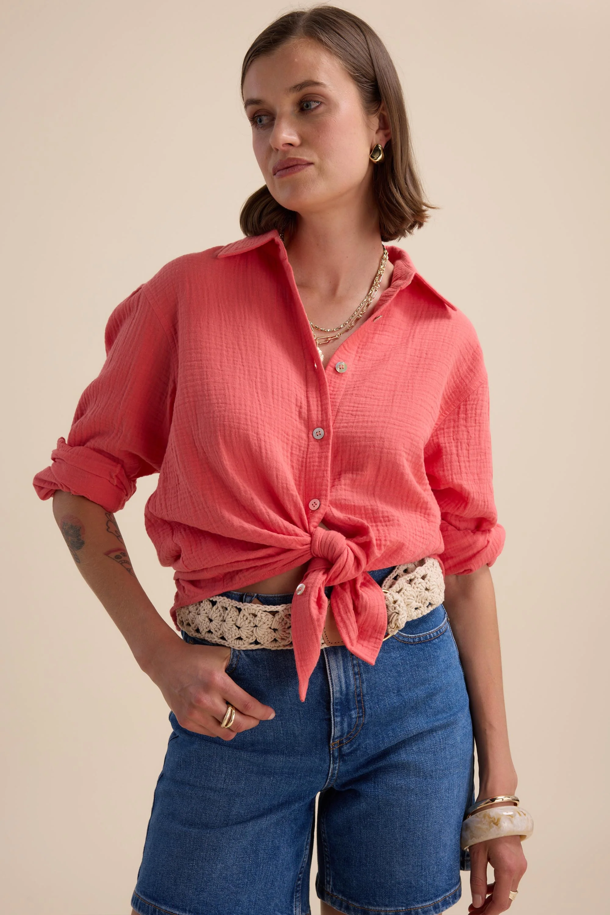 Elementary Textured Shirt - Image 4