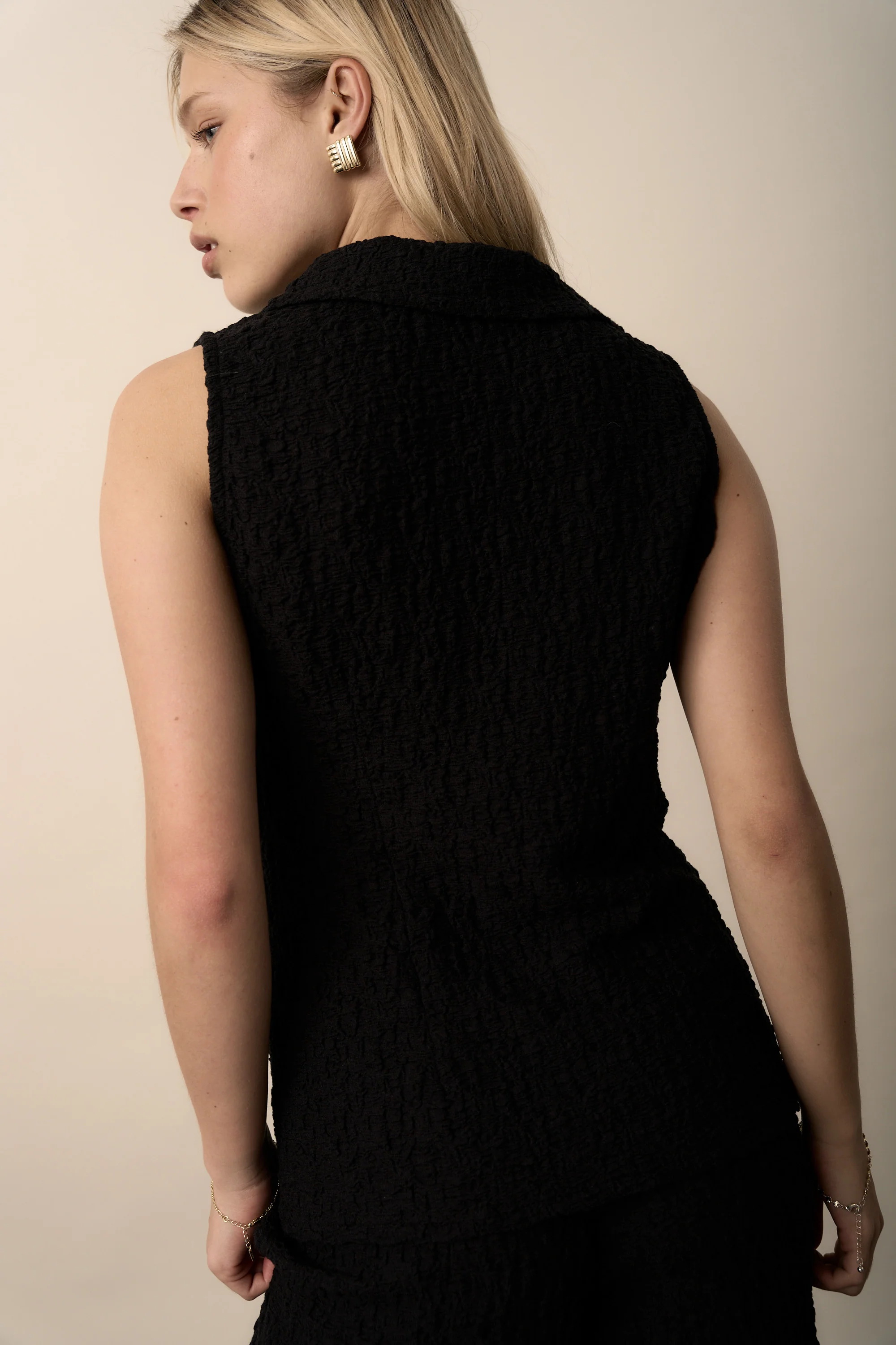 Elementary Textured Vest - Image 6
