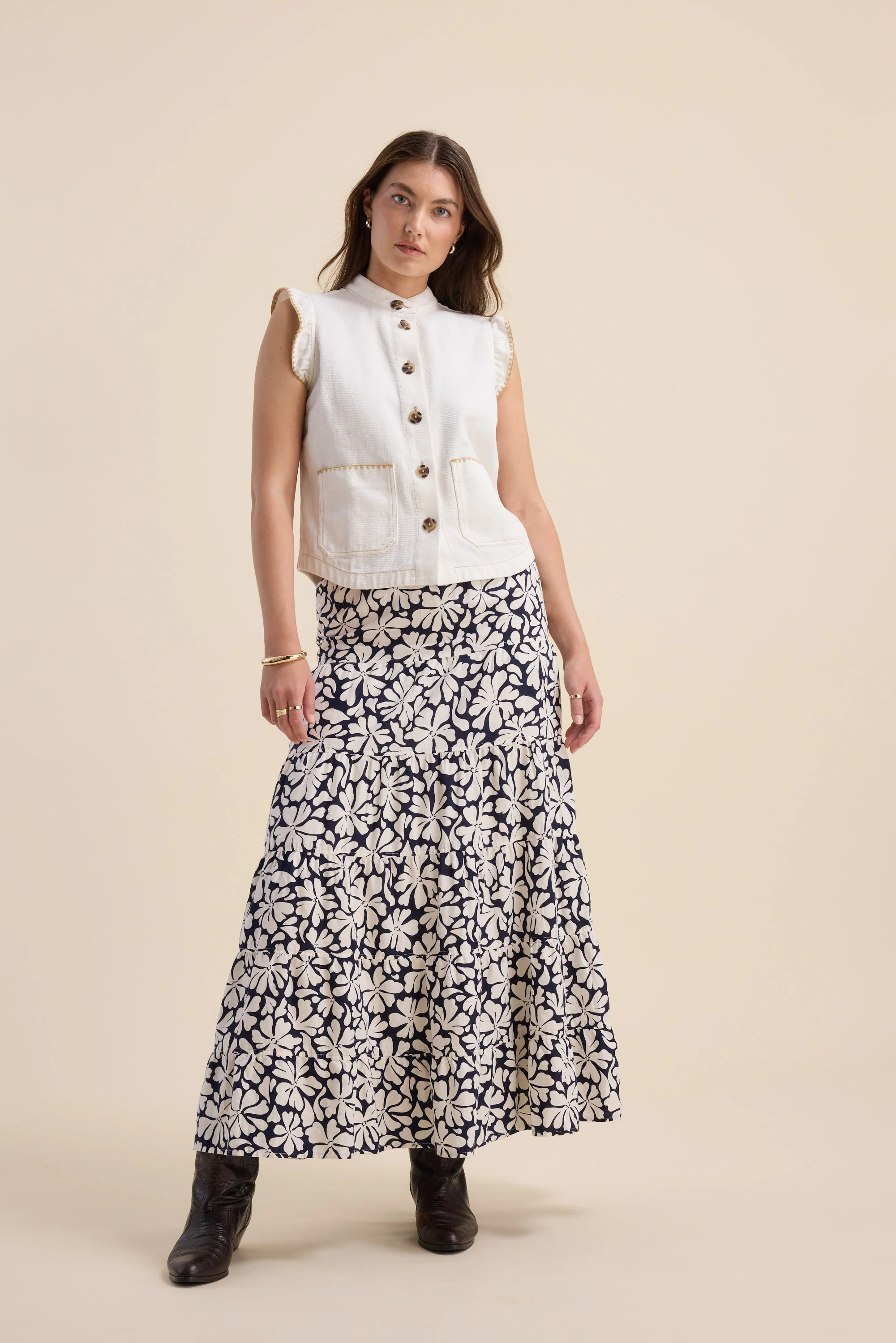 Elementary Tiered Skirt - Image 2