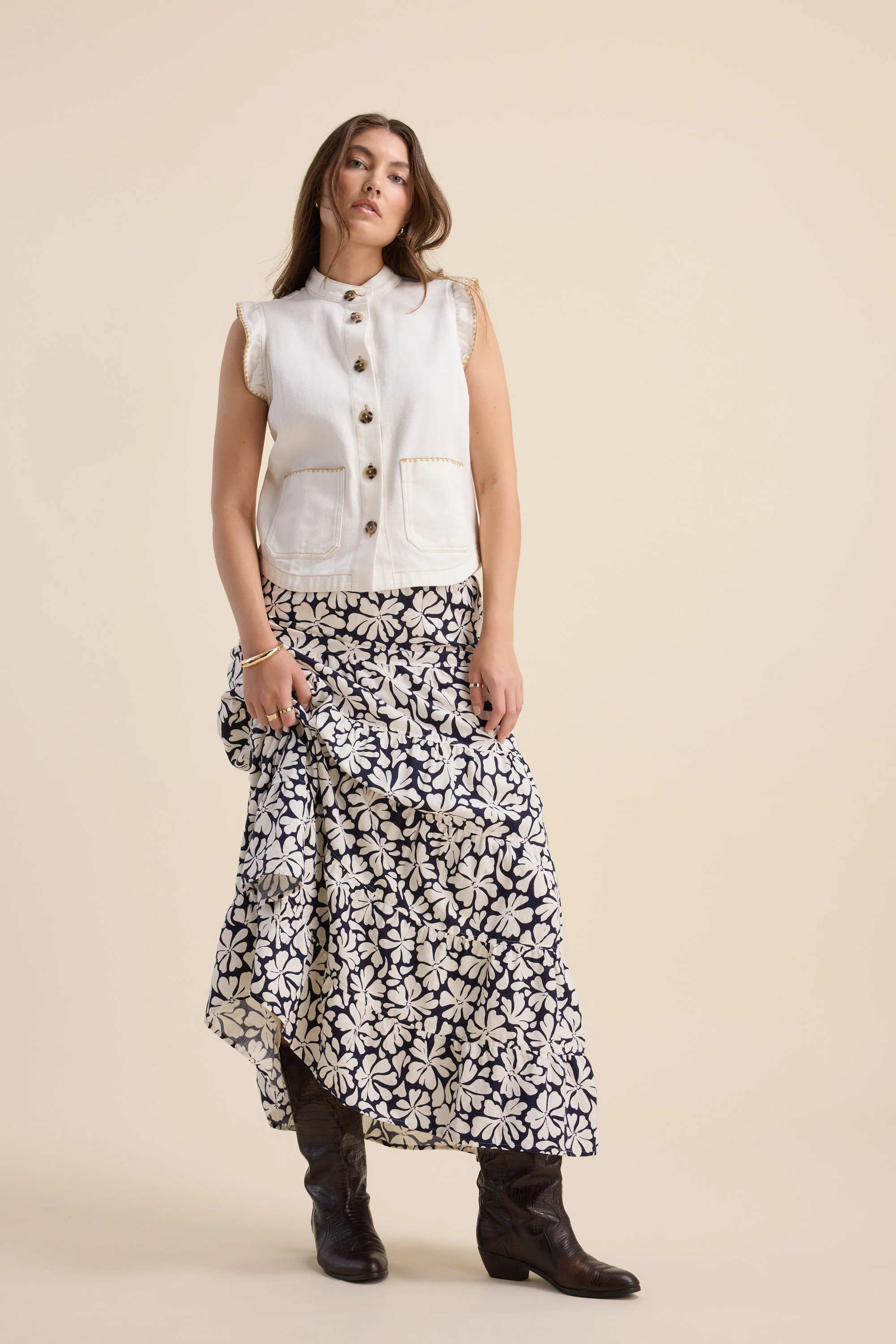 Elementary Tiered Skirt - Image 3
