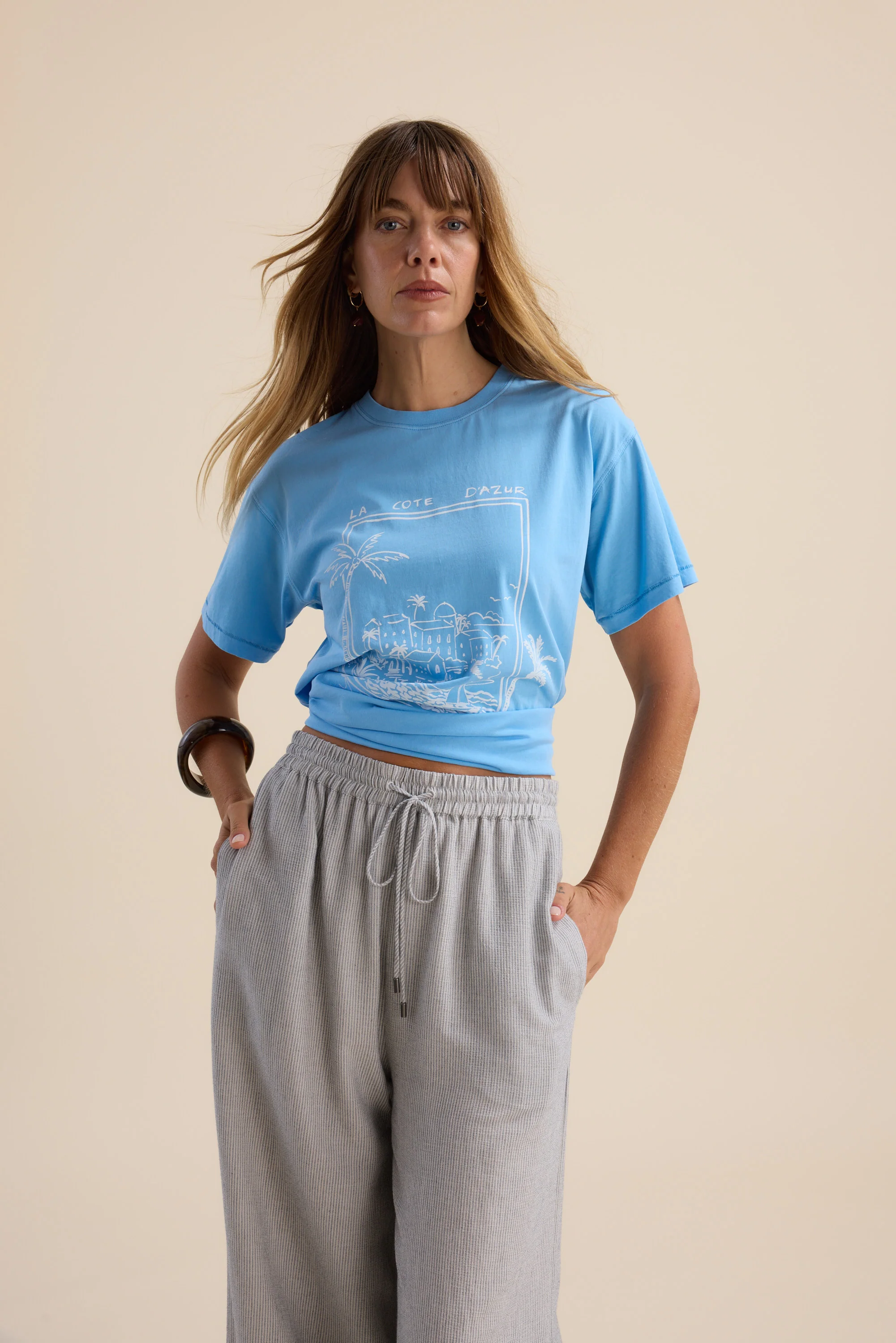 Elementary Vacay Print Tee - Image 4
