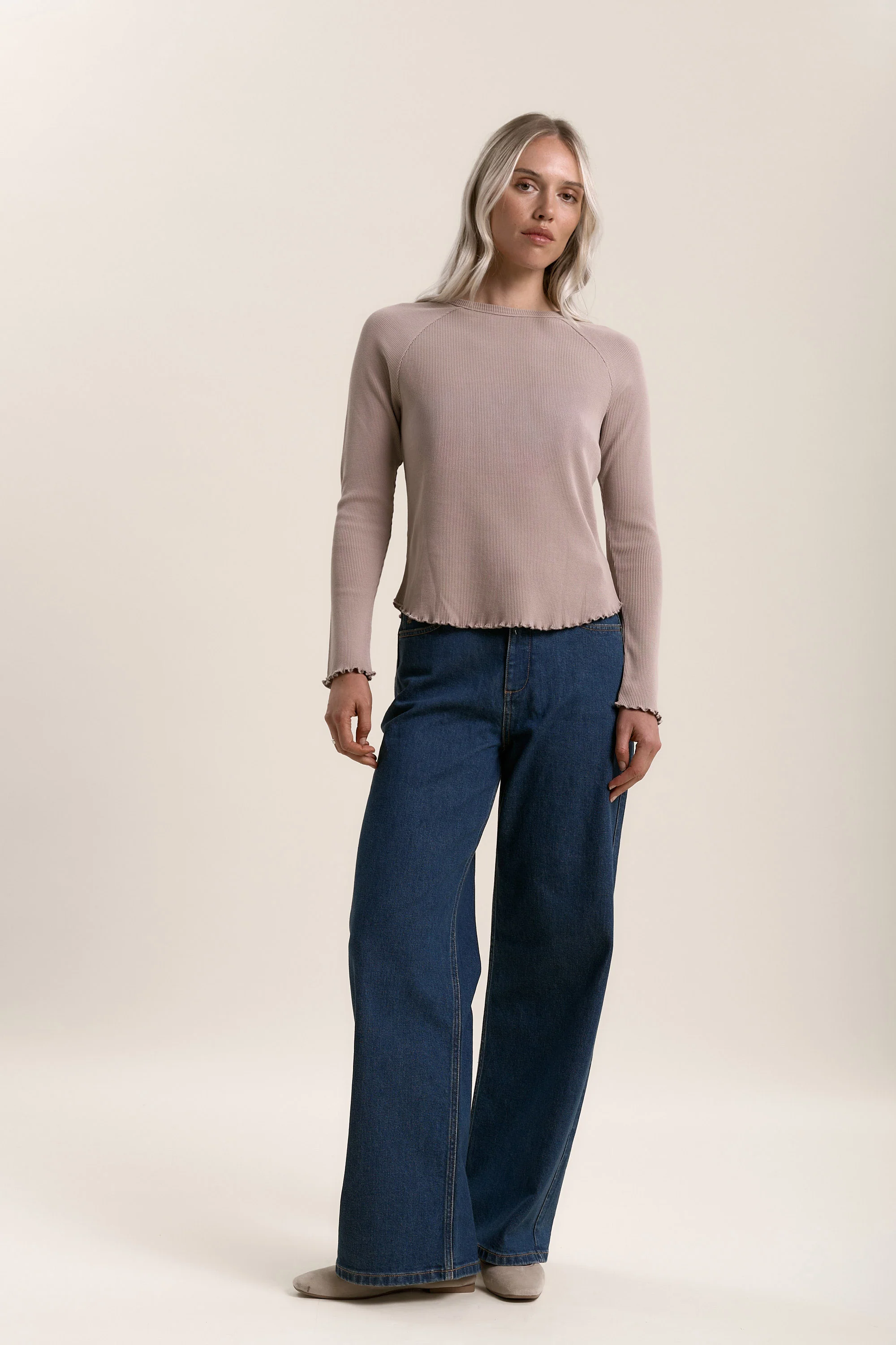 Elementary Waffle Long Sleeve - Image 4