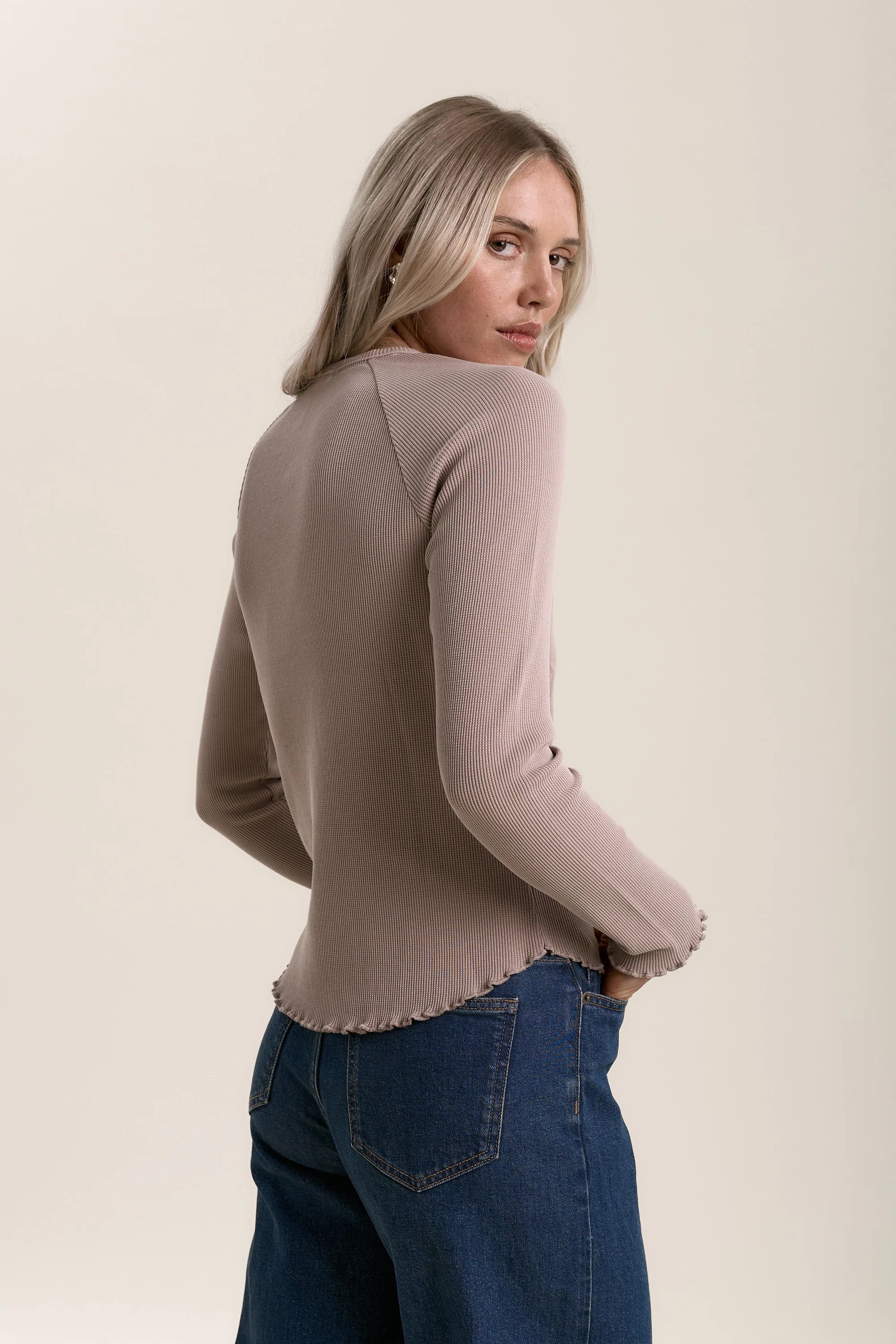 Elementary Waffle Long Sleeve - Image 5