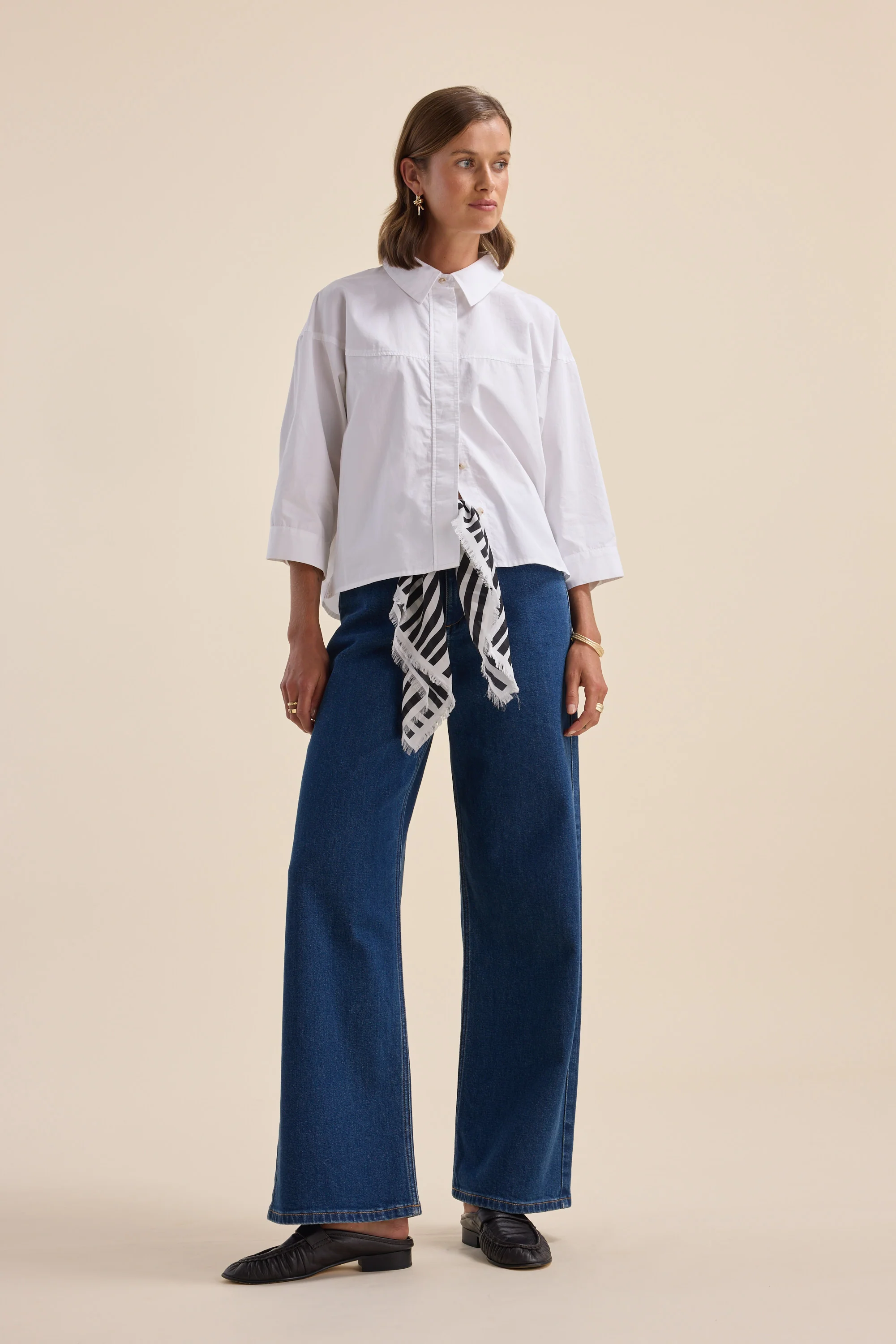 Elementary Yoke Detail Shirt - Image 6