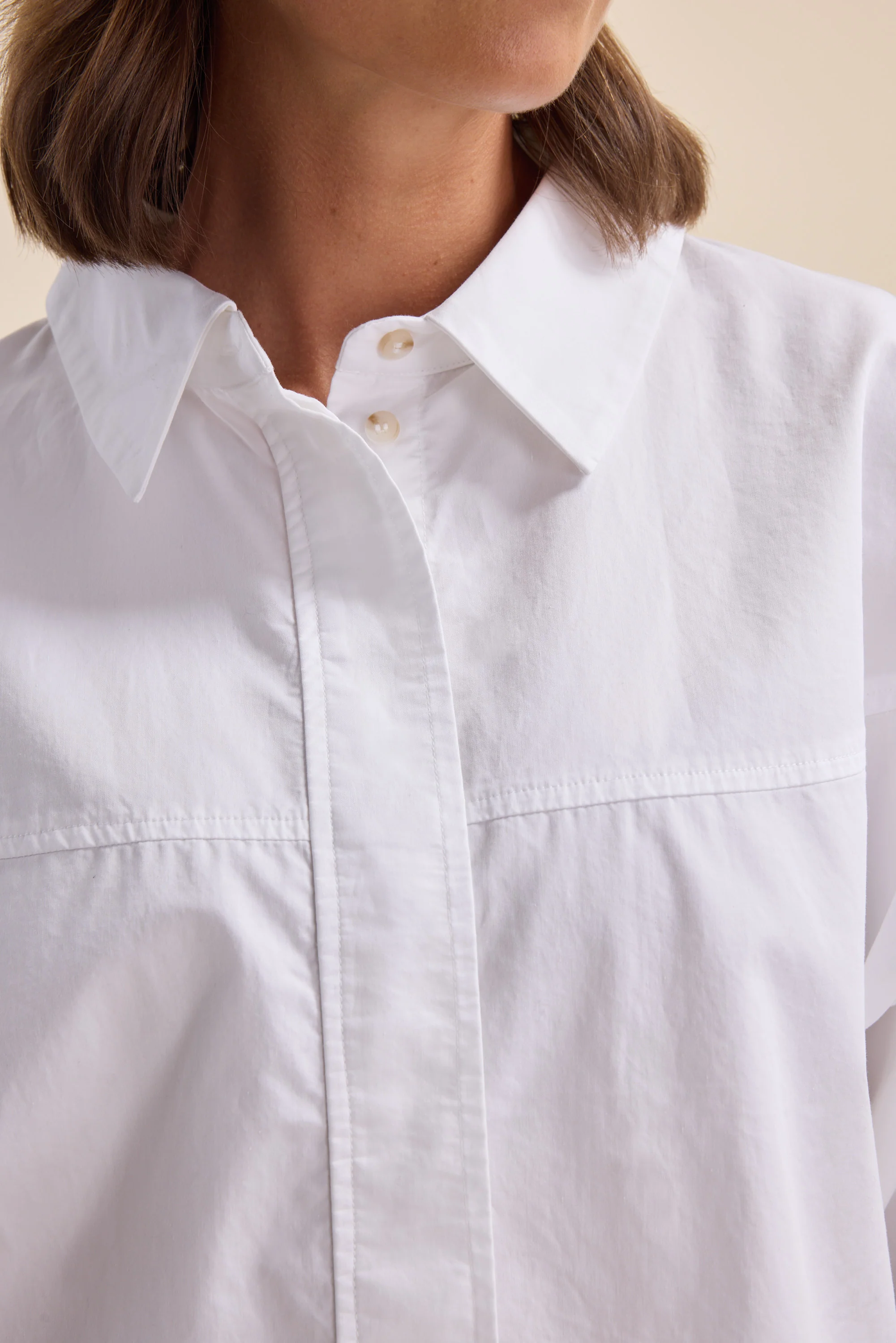 Elementary Yoke Detail Shirt - Image 7