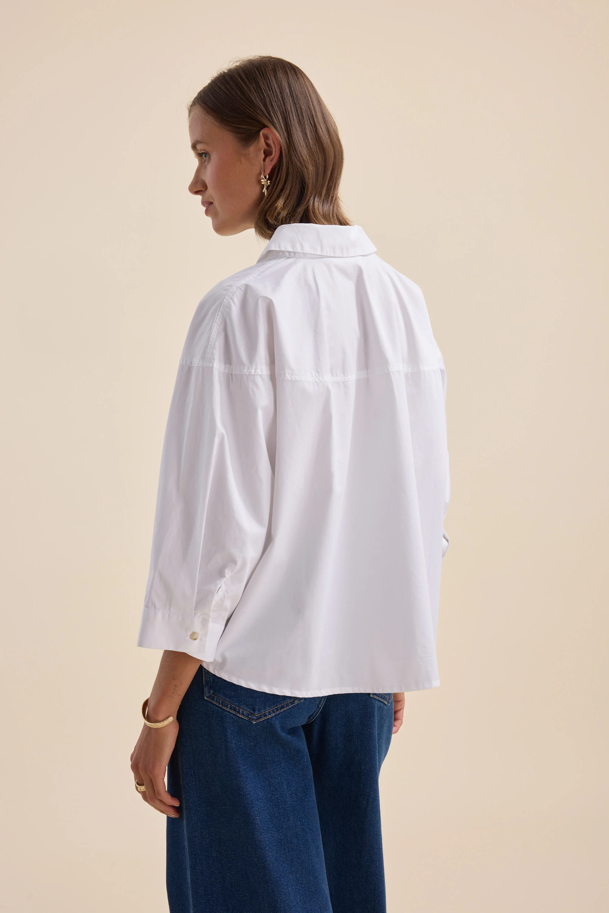 Elementary Yoke Detail Shirt - Image 8