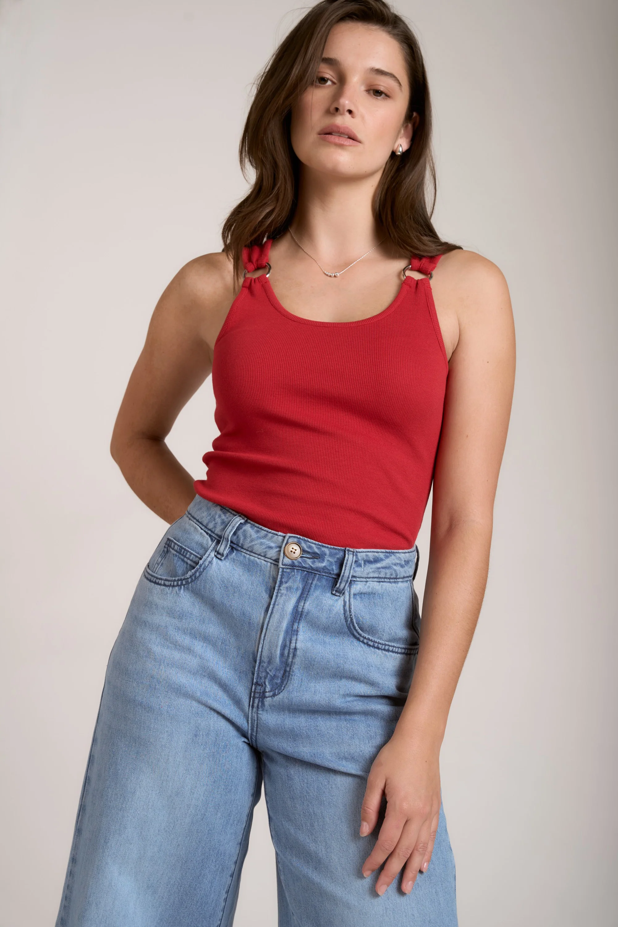 Eliza Ring Detail Tank - Image 2