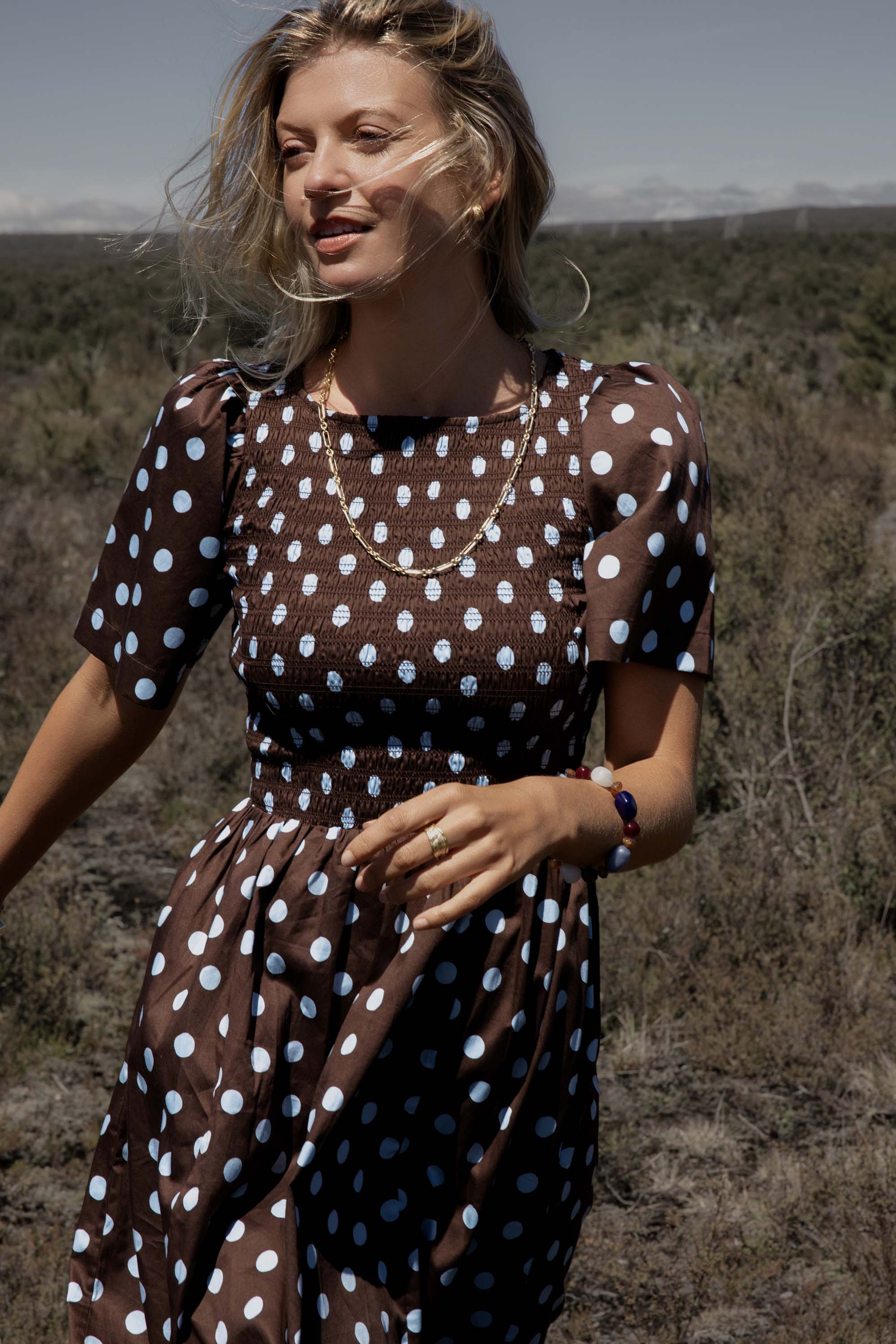 Ella Short Sleeve Dress - Image 2