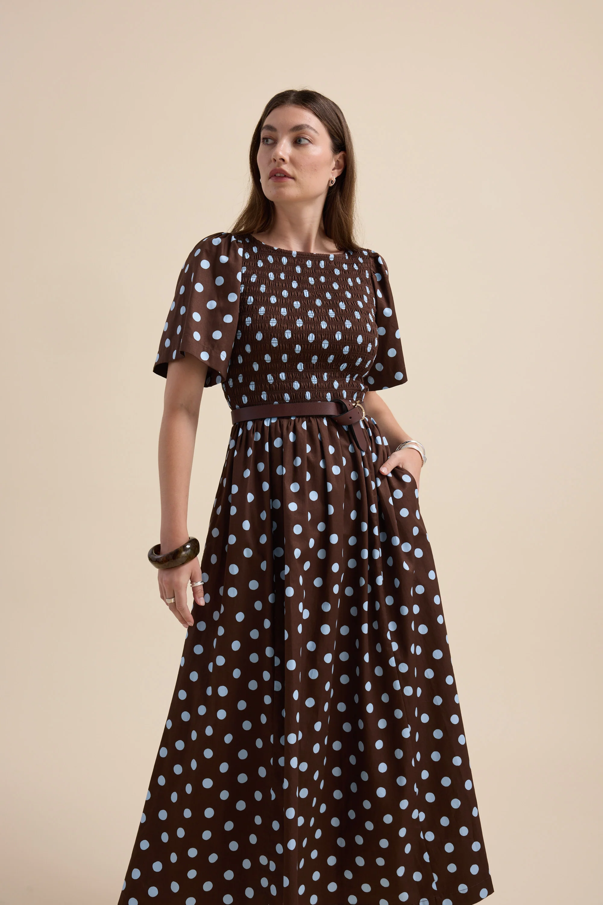 Ella Short Sleeve Dress - Image 3