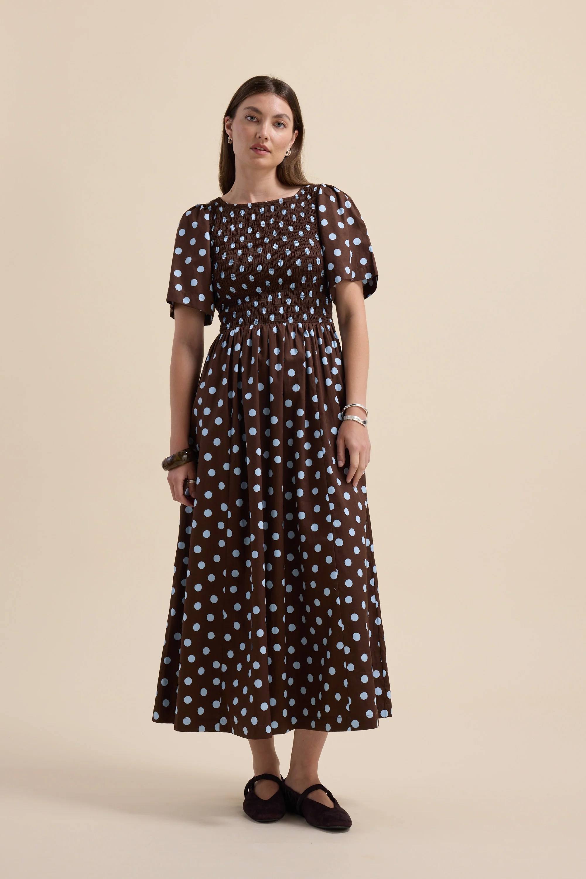 Ella Short Sleeve Dress - Image 4