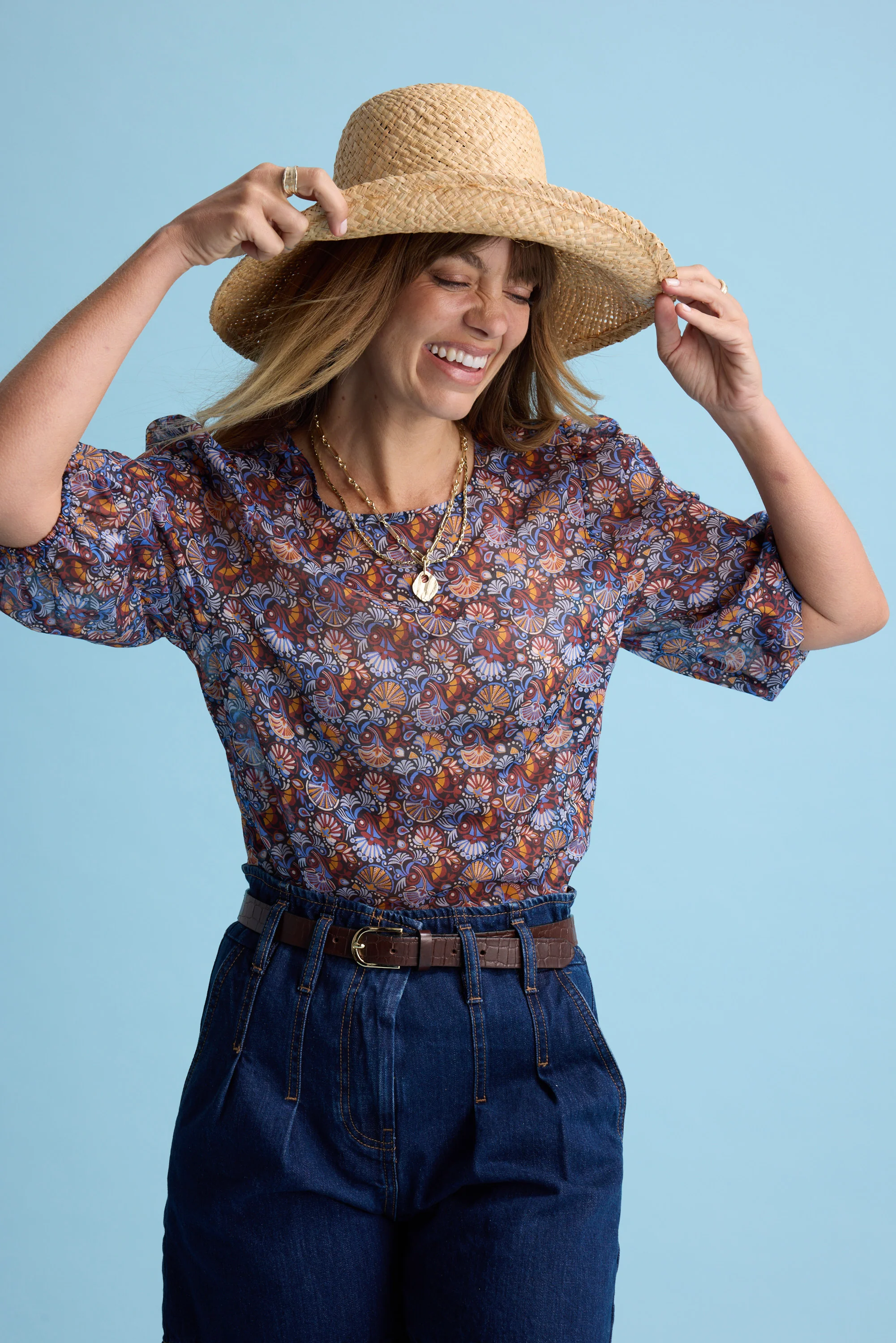 Eloise Puff Sleeve Blouse - Image 5